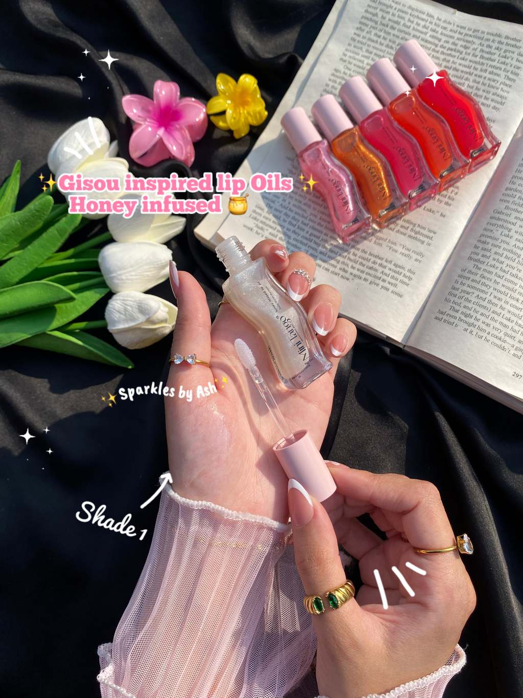 Gisou inspired lip oils 🍯💕