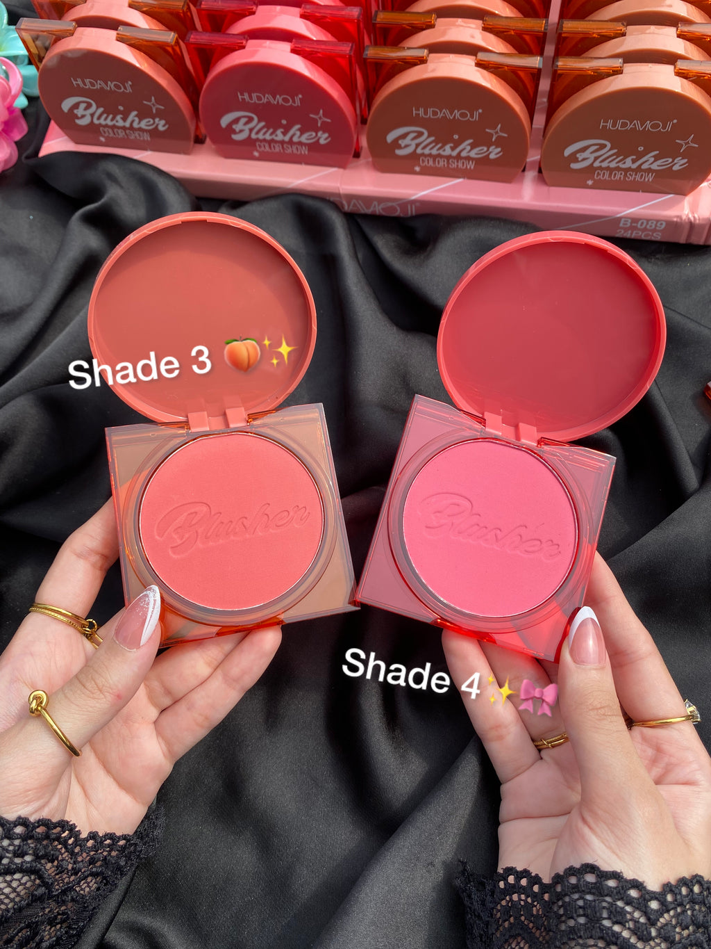 Hudamoji colorshow blush🌼