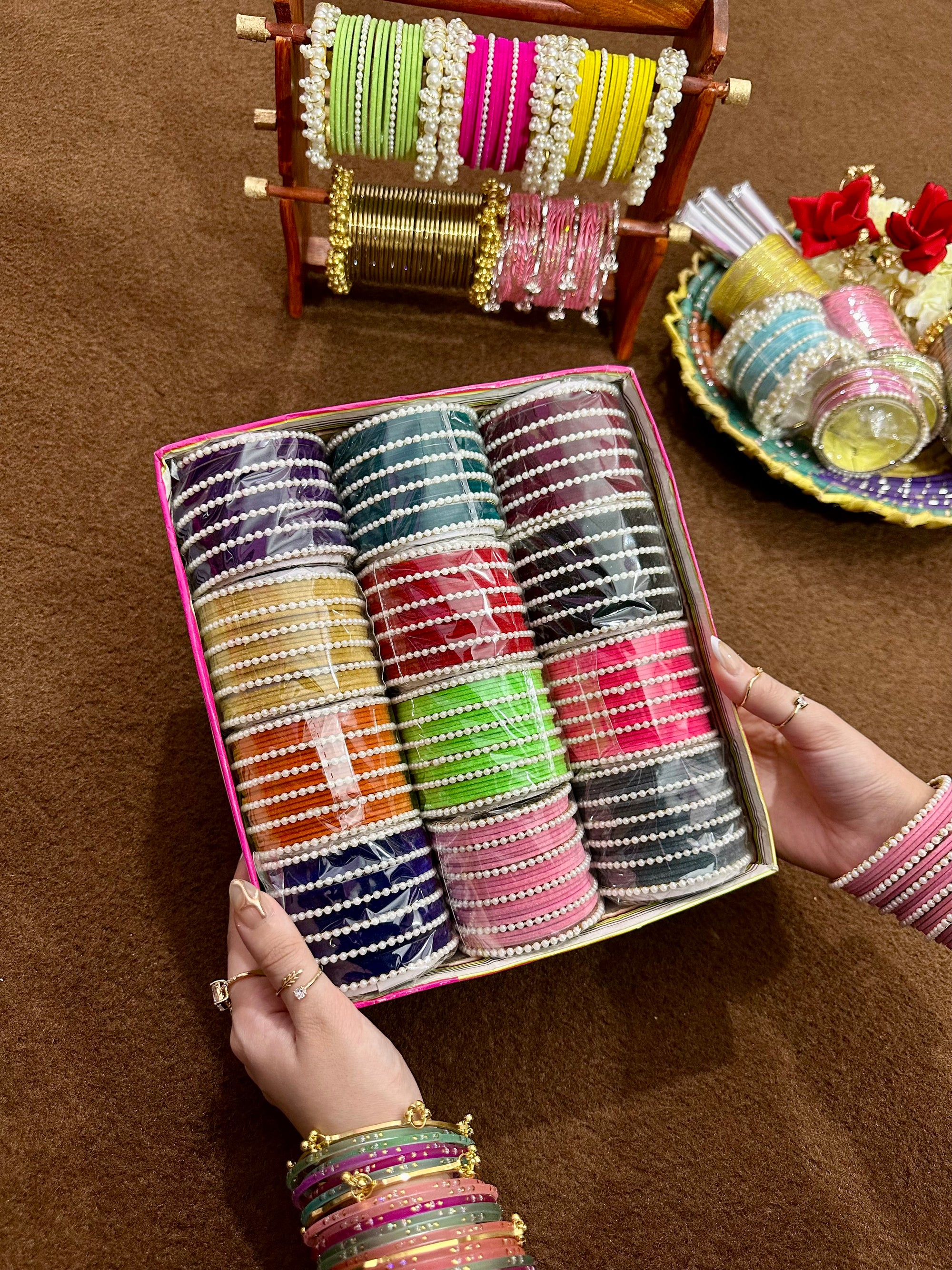 Trendy bangle sets 💗🌙✨