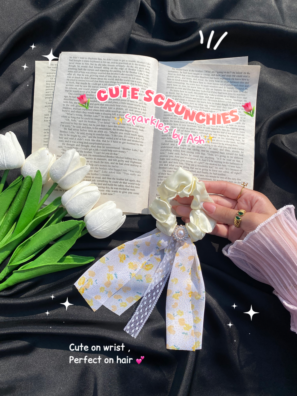 Cute pinteresty Scrunchies 💕