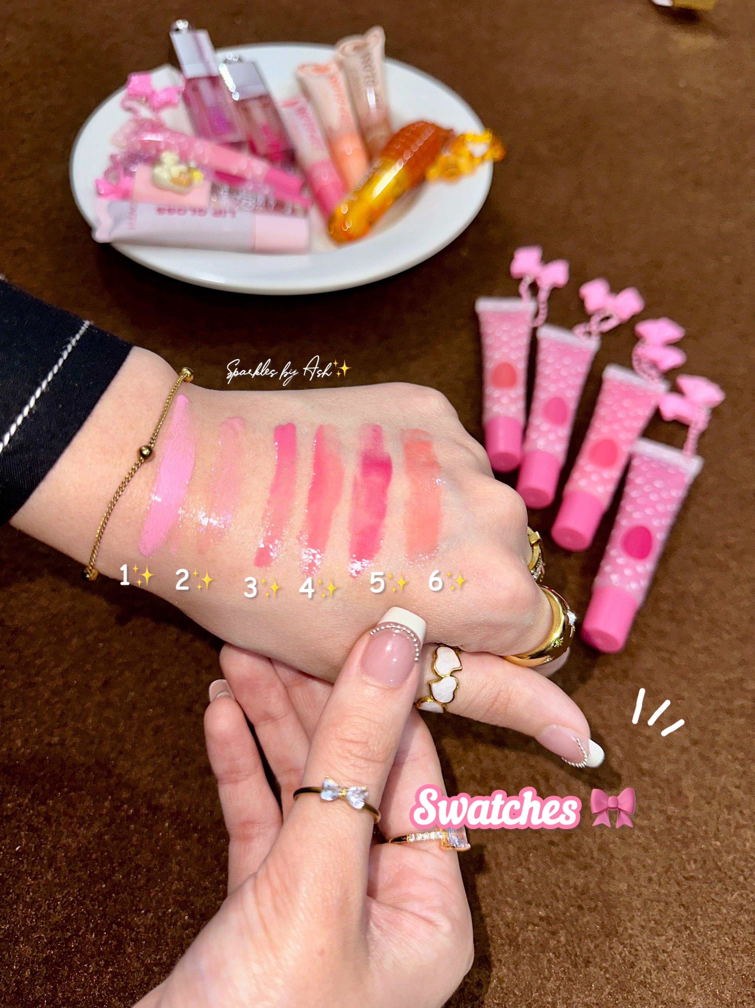 Hudamoji ribbon high shine gloss 🎀