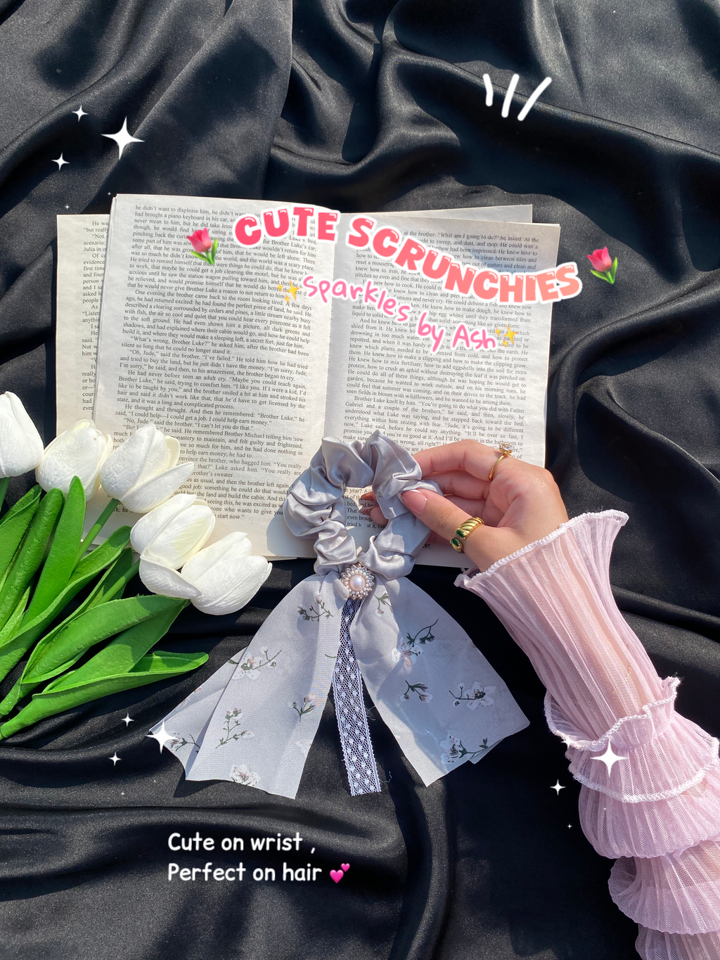 Cute pinteresty Scrunchies 💕