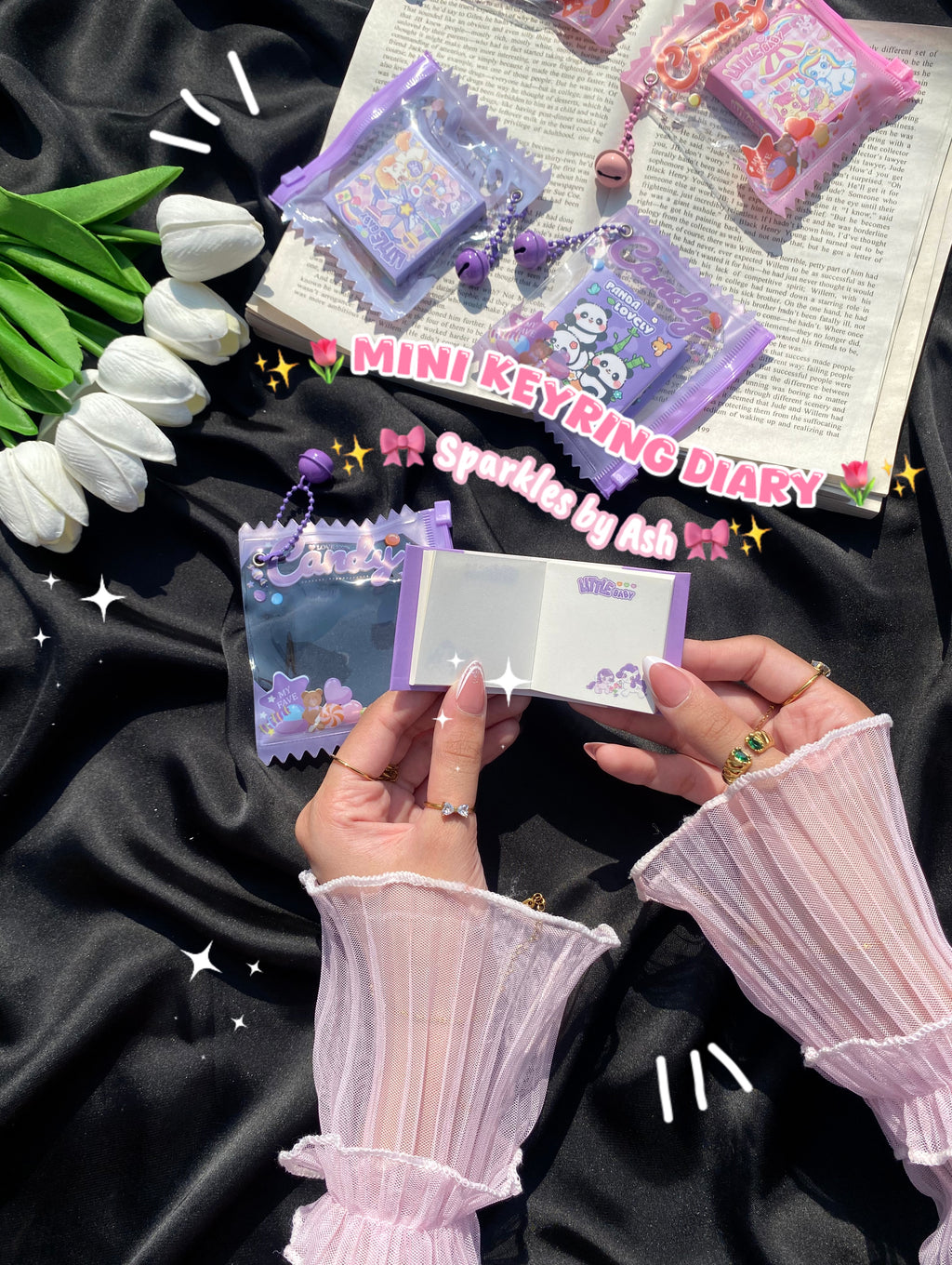 Cute mini pouch diaries 💕