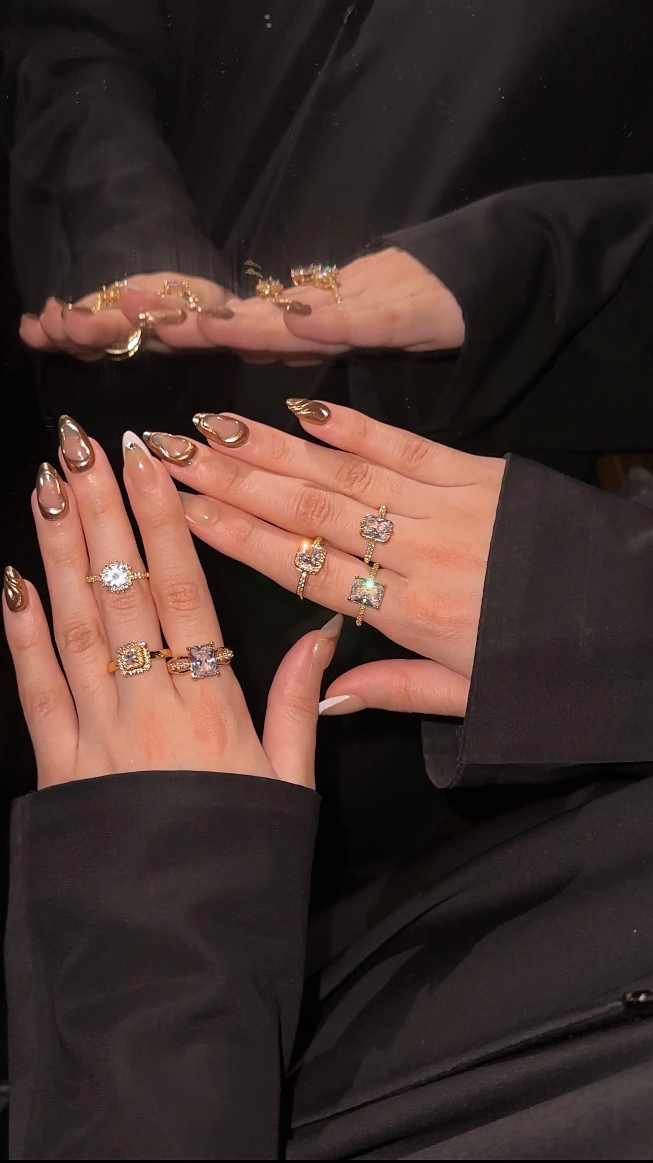 Adjustable Blingy Rings 💍✨