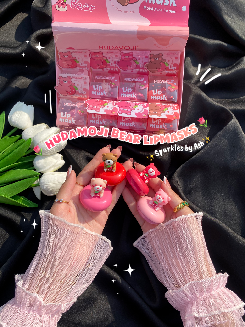 Hudamoji cute bear masks 💕