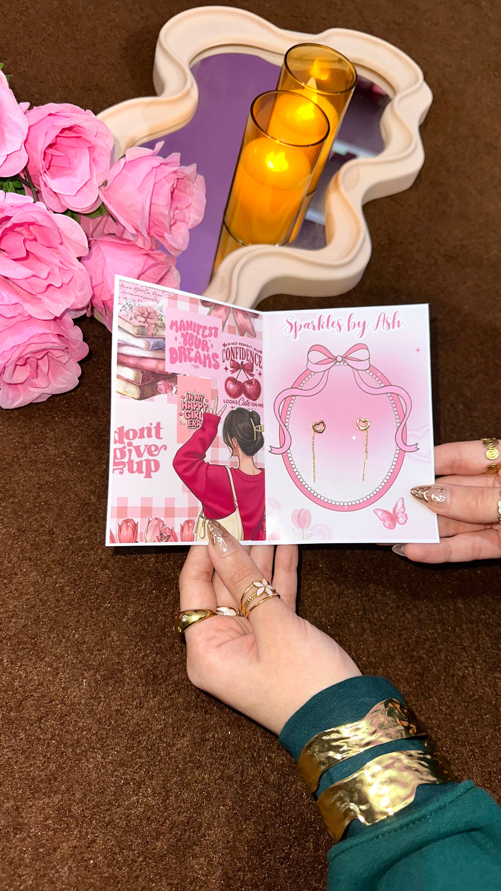 Minimal chain earrings 🎀✨