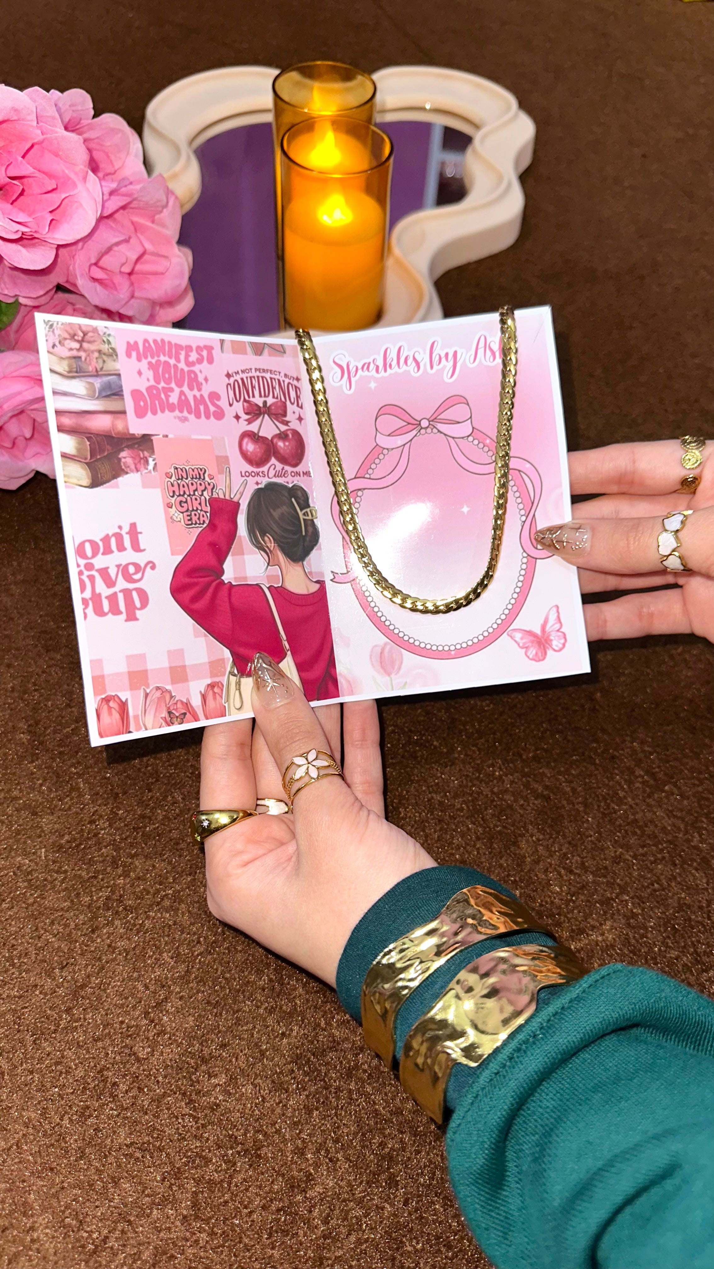 Snake chain necklace