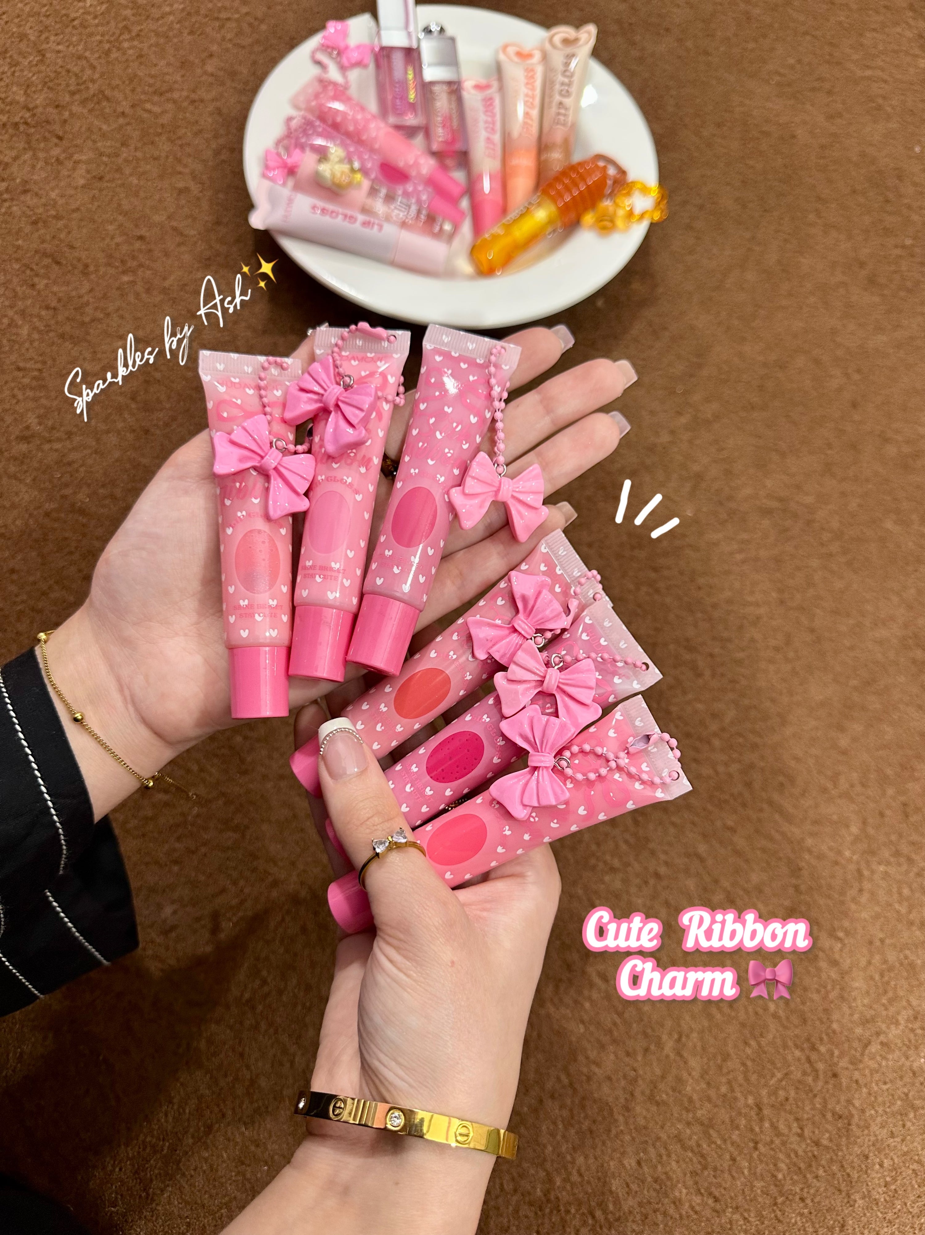 Hudamoji ribbon high shine gloss 🎀