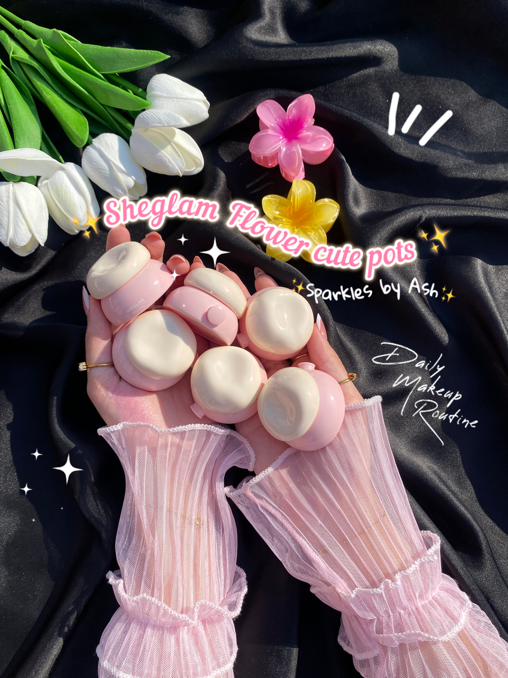 Sheglam flower 🌷 cute pots