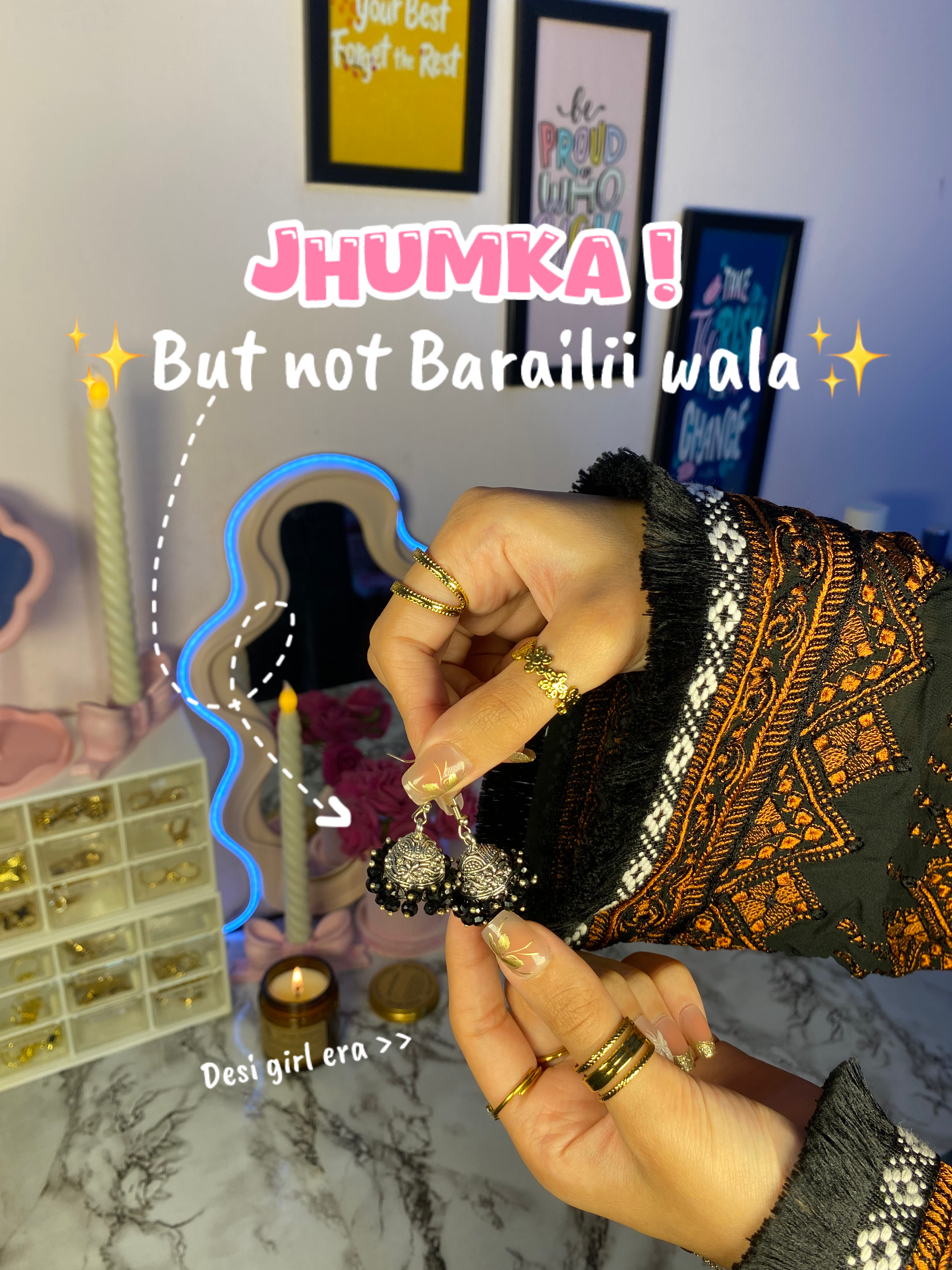 Trendy jhumka 🌷🌼