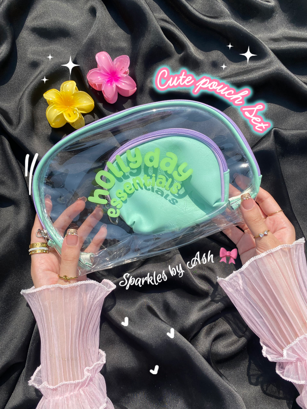 2 in 1 pouch Set 🎀