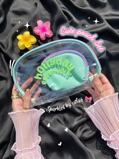 2 in 1 pouch Set 🎀
