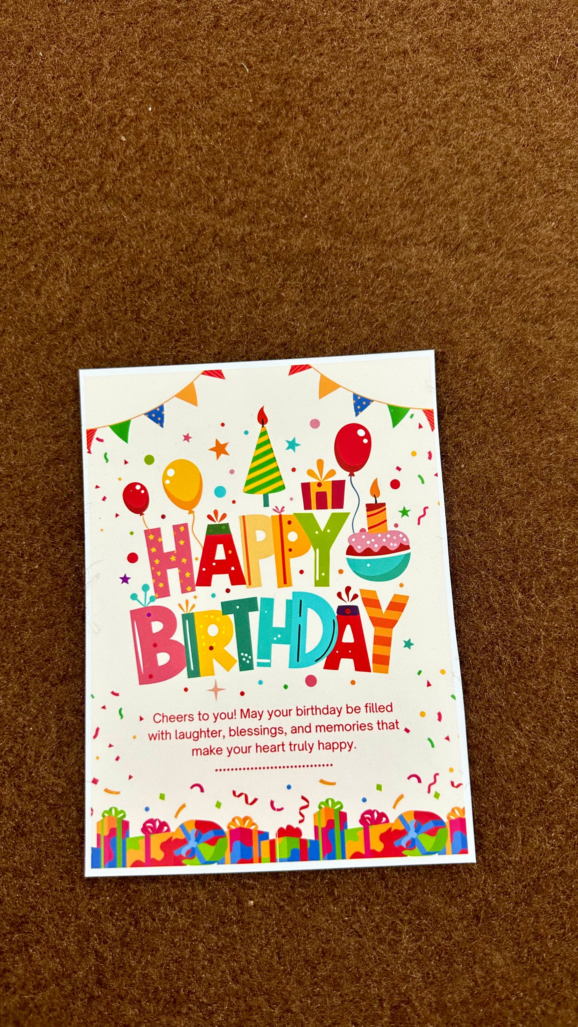 Happy birthday 🎂💕card