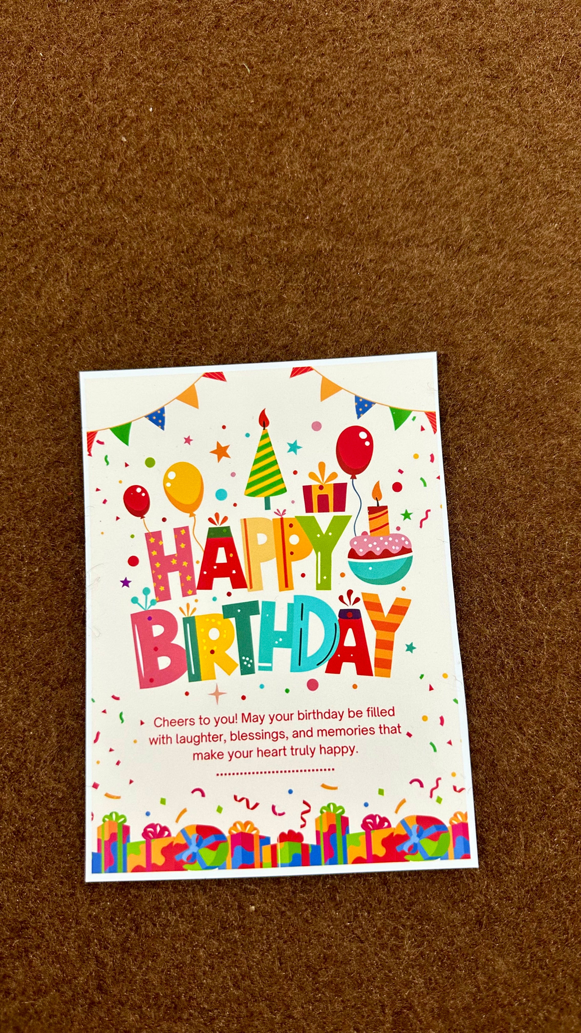 Happy birthday 🎂💕card