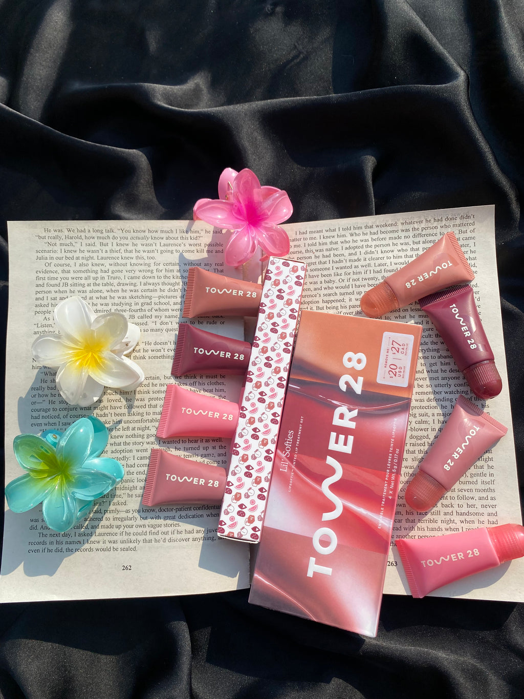 Tower 28 lil softies tinted lip treatment set ( set of 4 minis ) 🎀