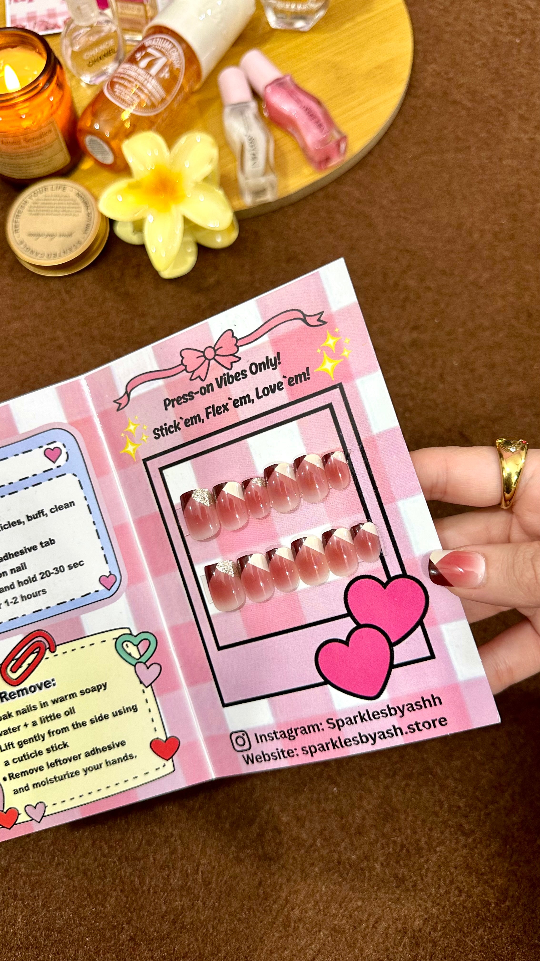 Berry muse nail set 💕