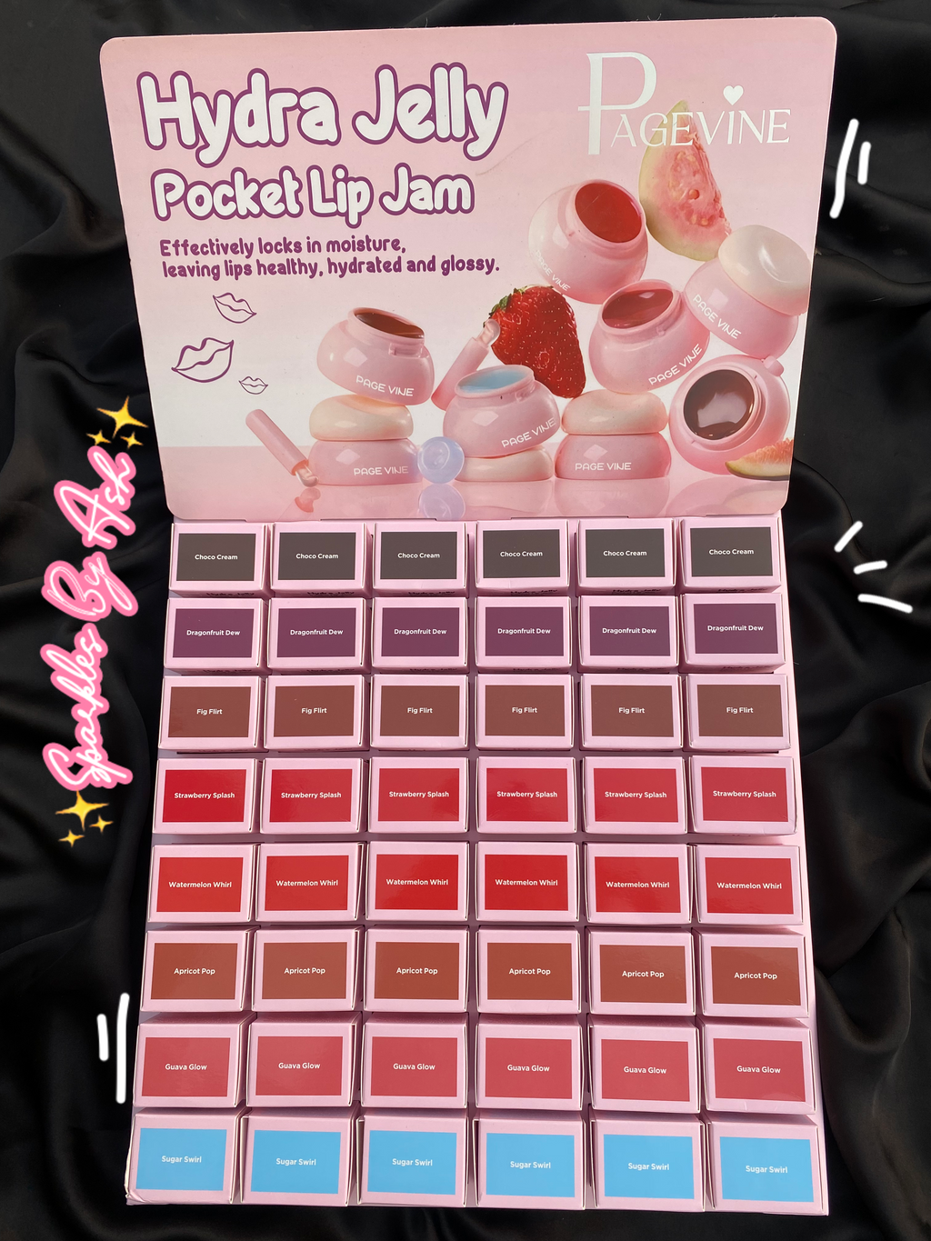 Page vine hydra jelly pocket lip jam 💕😋