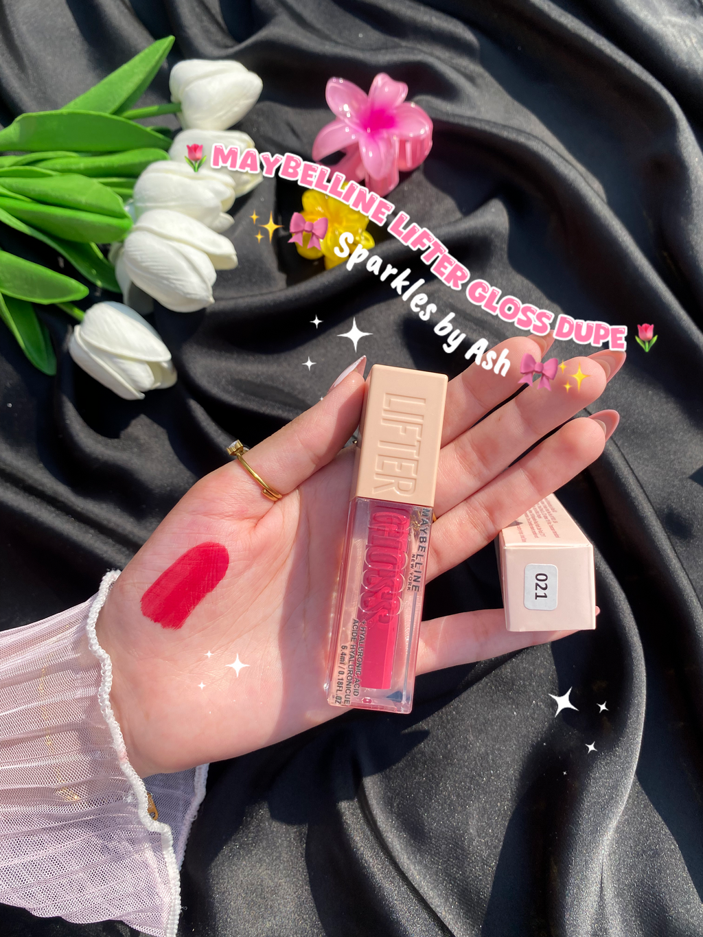 Maybelline lifter gloss dupe 💕