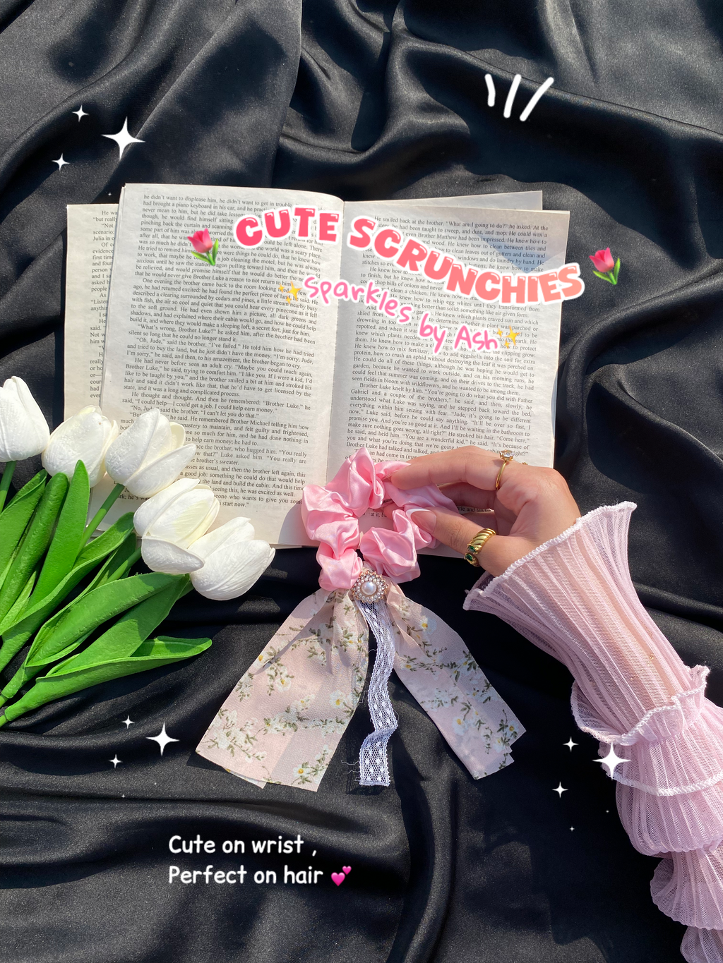 Cute pinteresty Scrunchies 💕