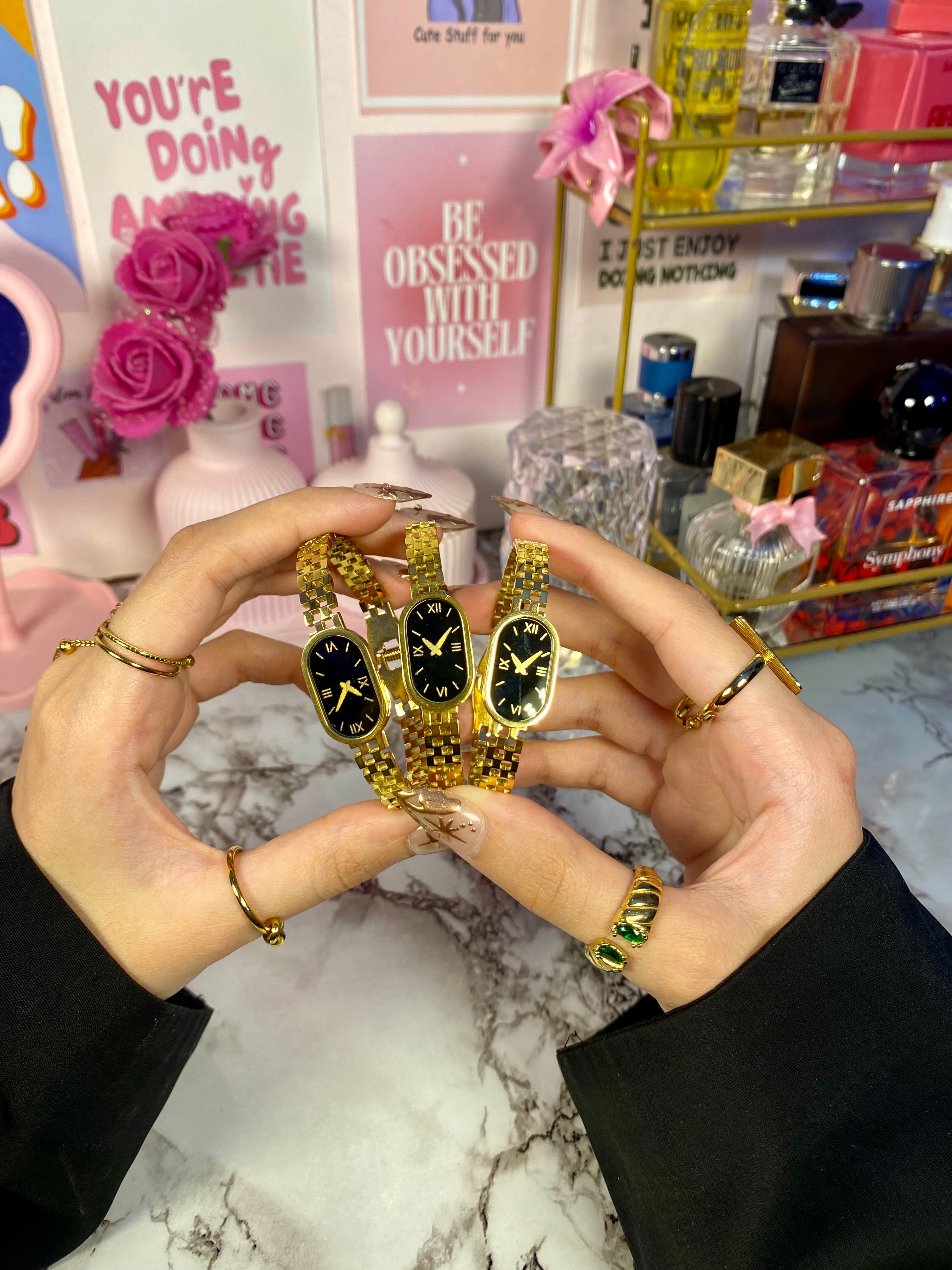 Watch style bangle 🎀 Stainless steel