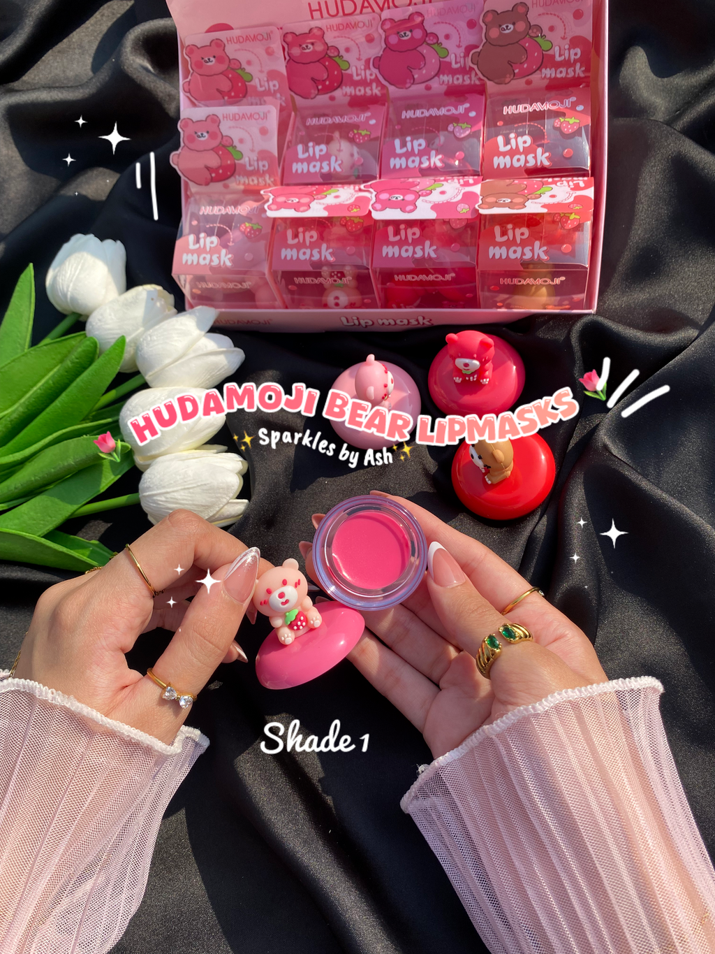 Hudamoji cute bear masks 💕