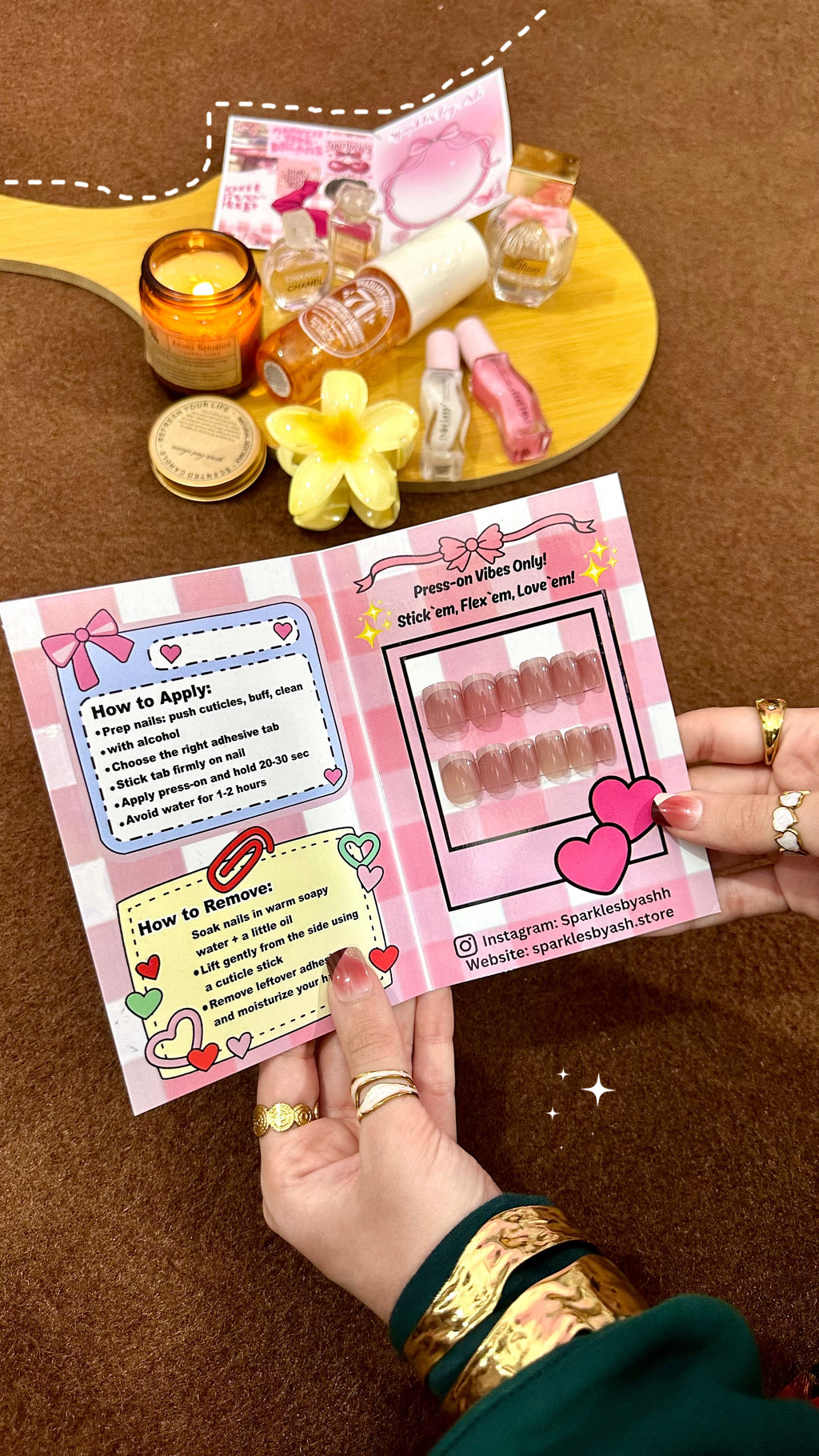 Nude french nail set 💕