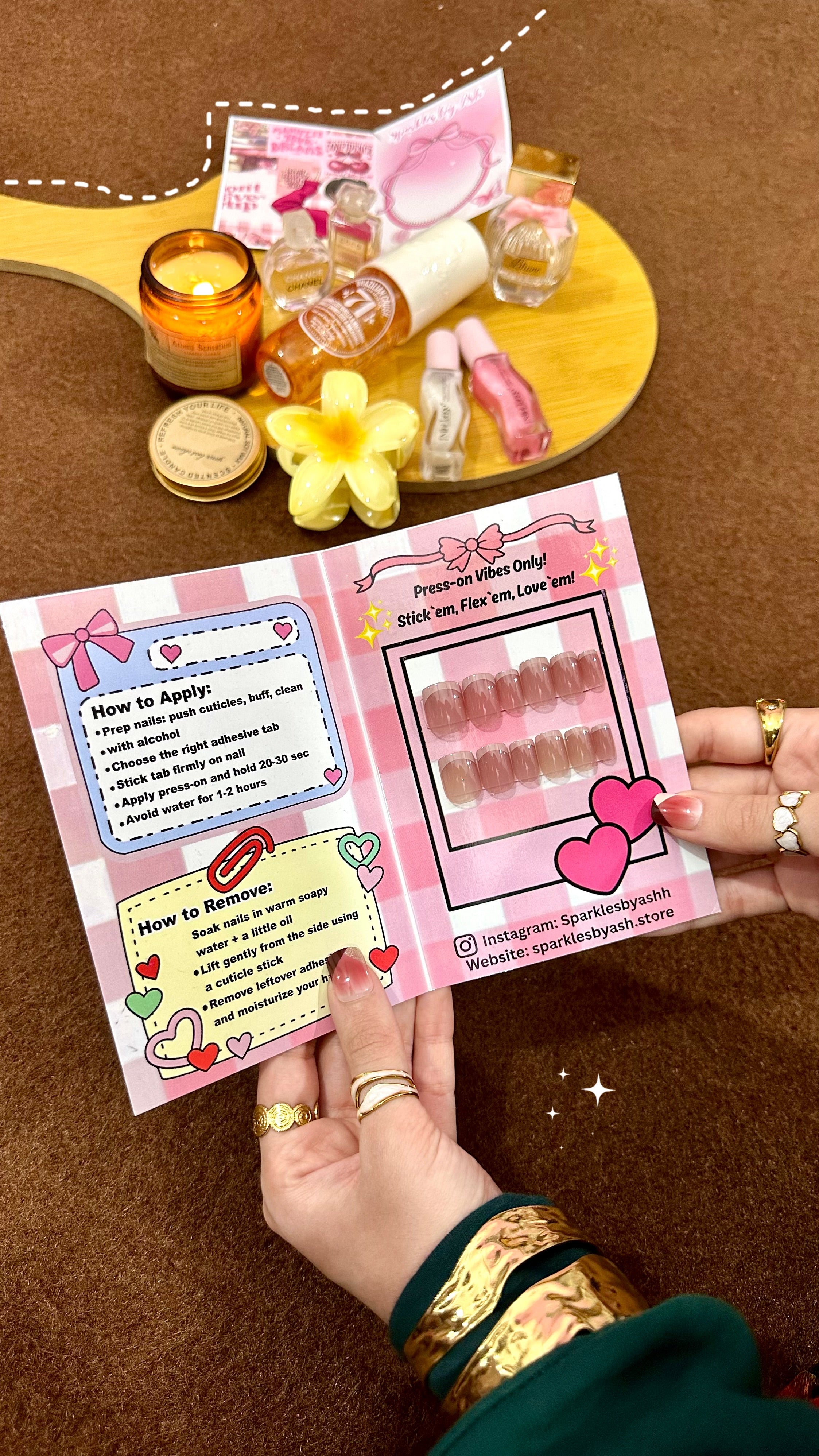 Nude french nail set 💕