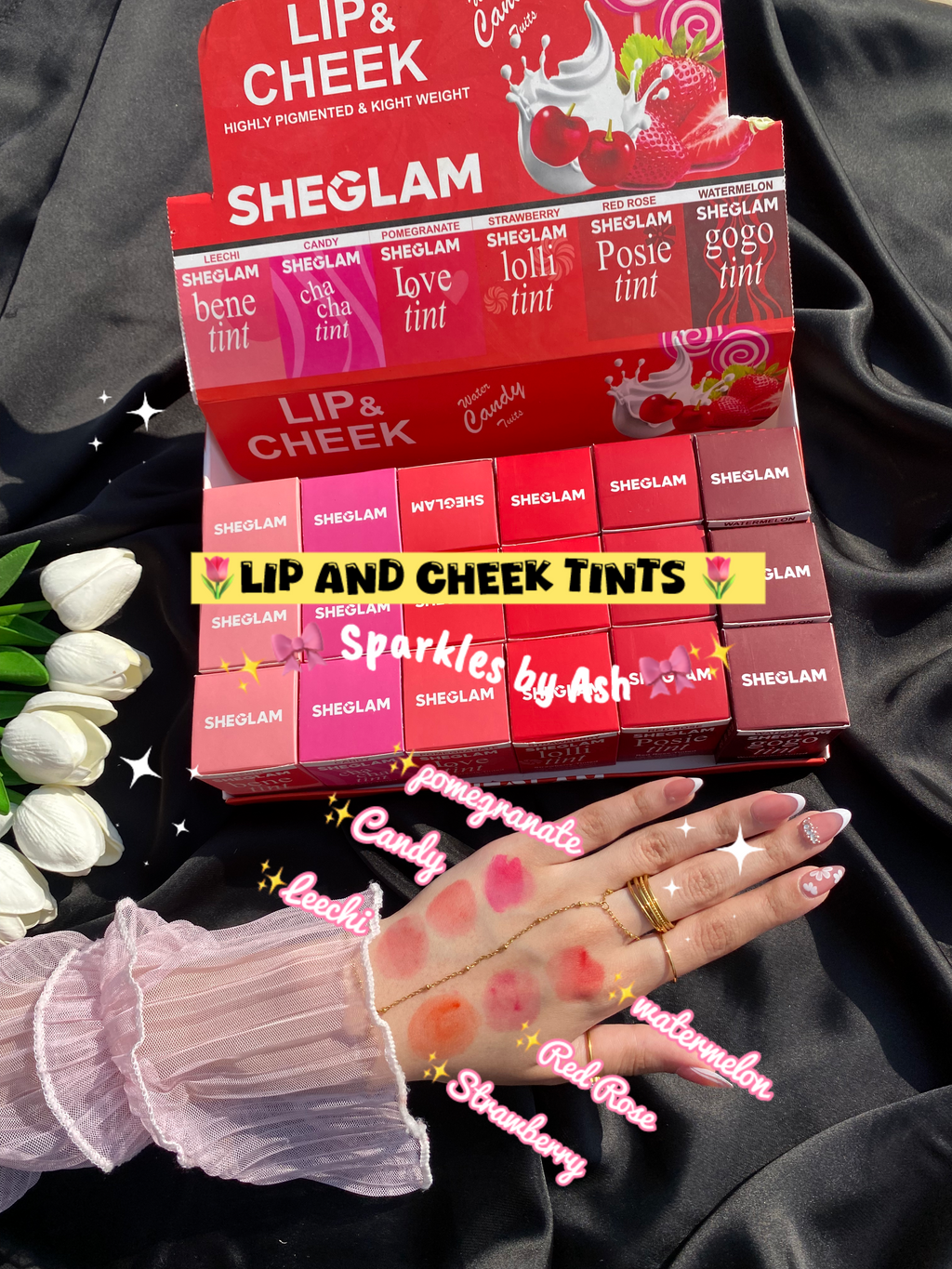 Sheglam fruity lip n cheek tints 💕