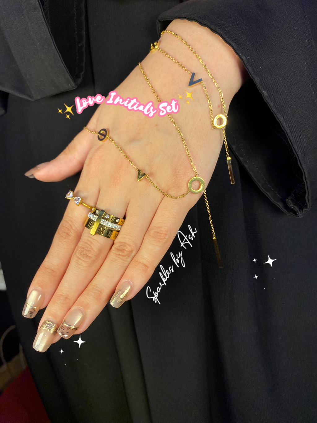 L-o-v-e❤️ initials Set