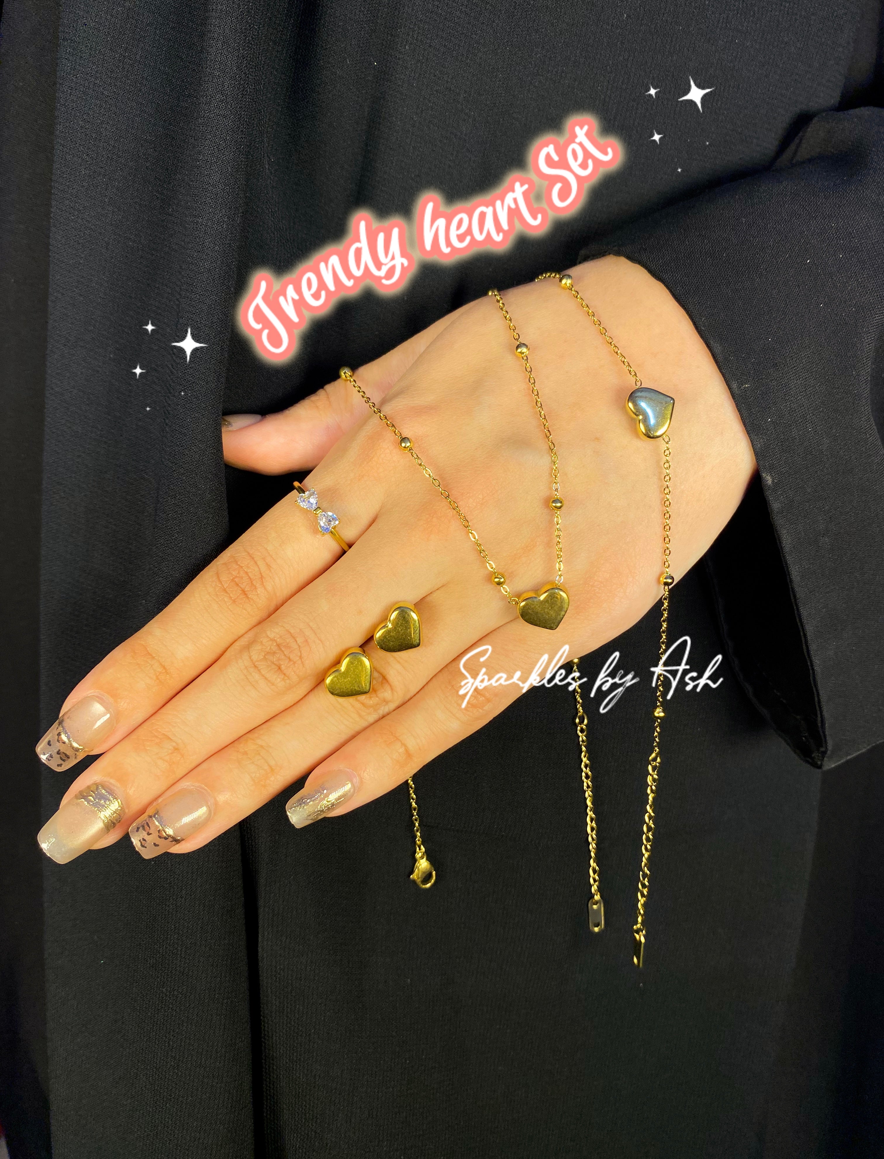 Trendy heart Set 💕