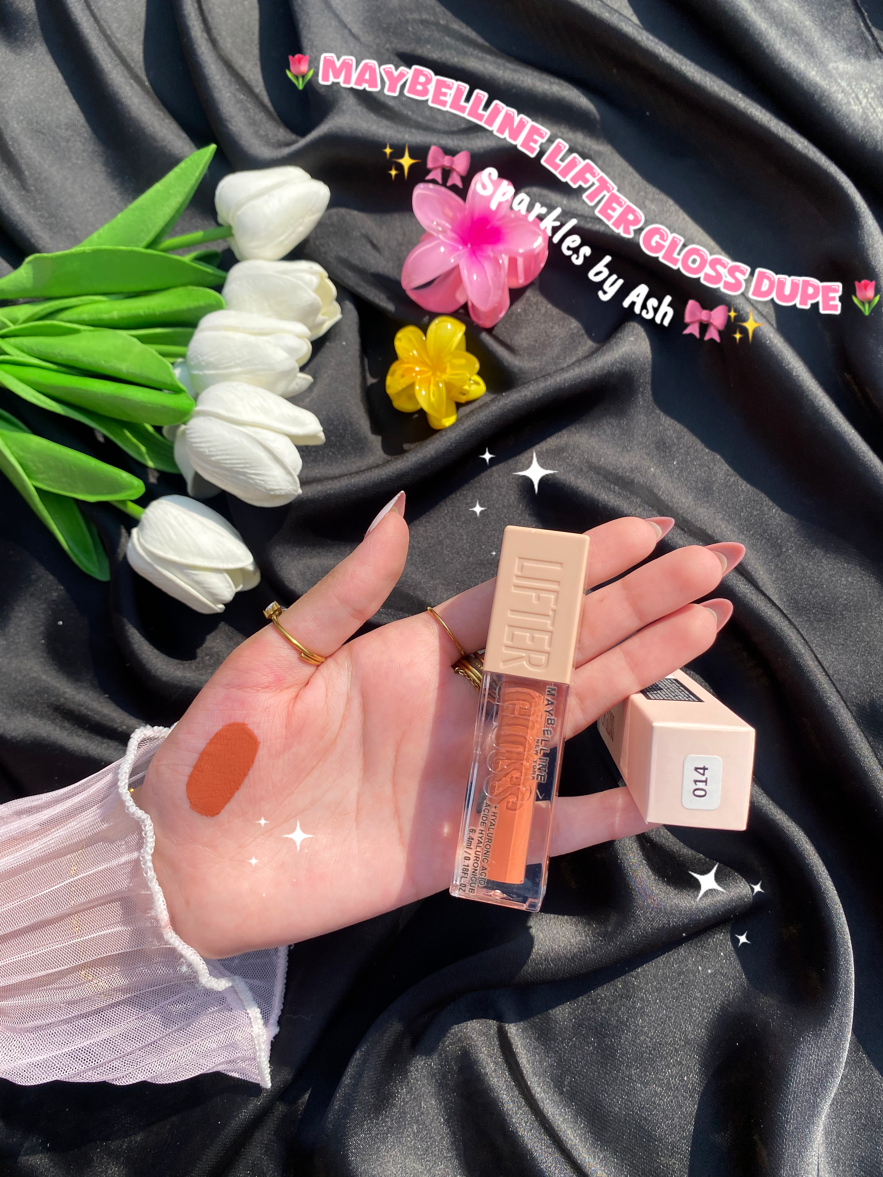 Maybelline lifter gloss dupe 💕