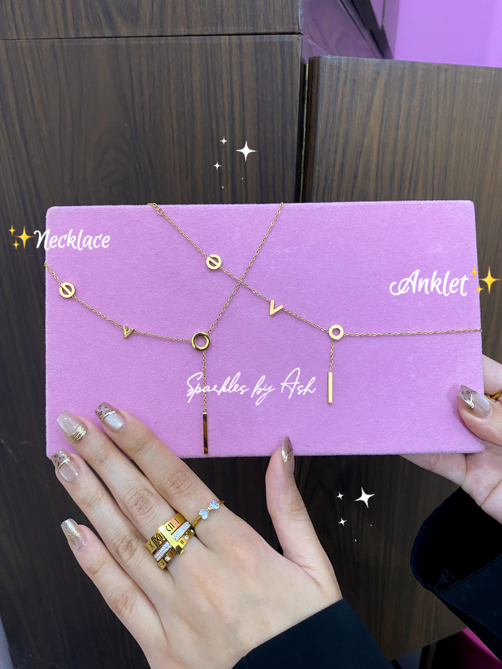 L-o-v-e❤️ initials Set