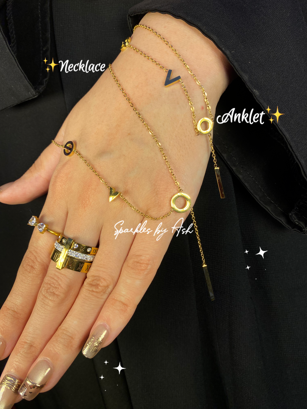 L-o-v-e❤️ initials Set