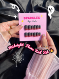 ❤️midnight flame nail set - free application kit