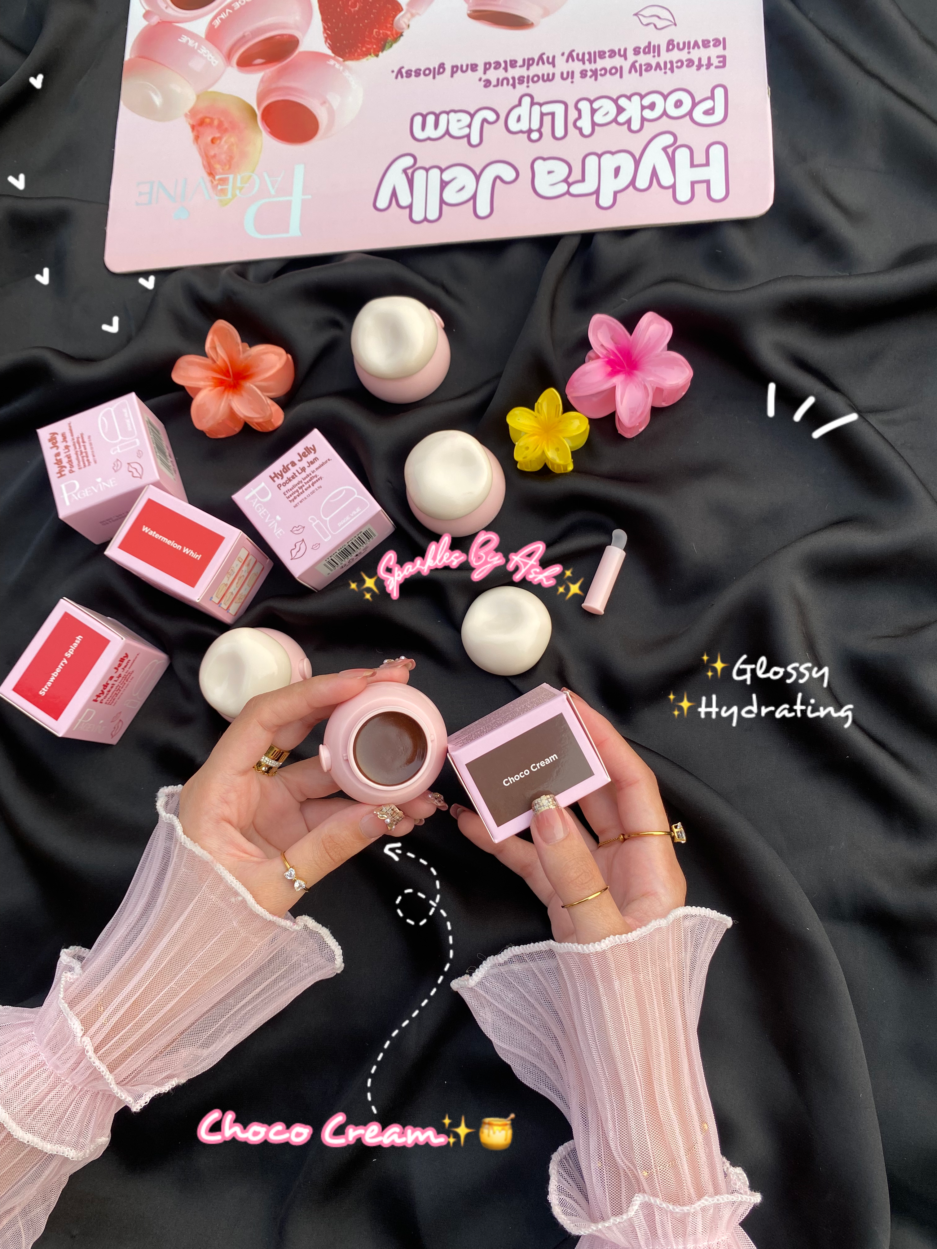 Page vine hydra jelly pocket lip jam 💕😋