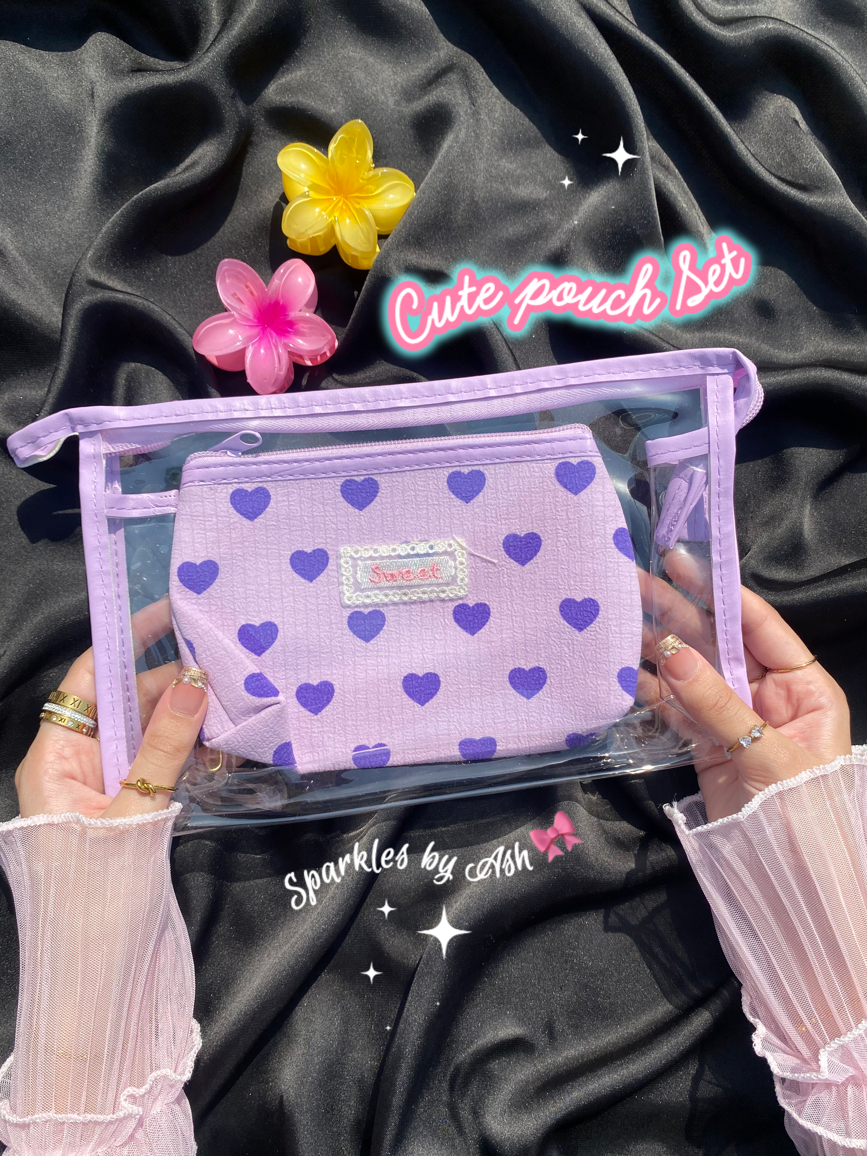 Cute 2 in 1 pouches 💕