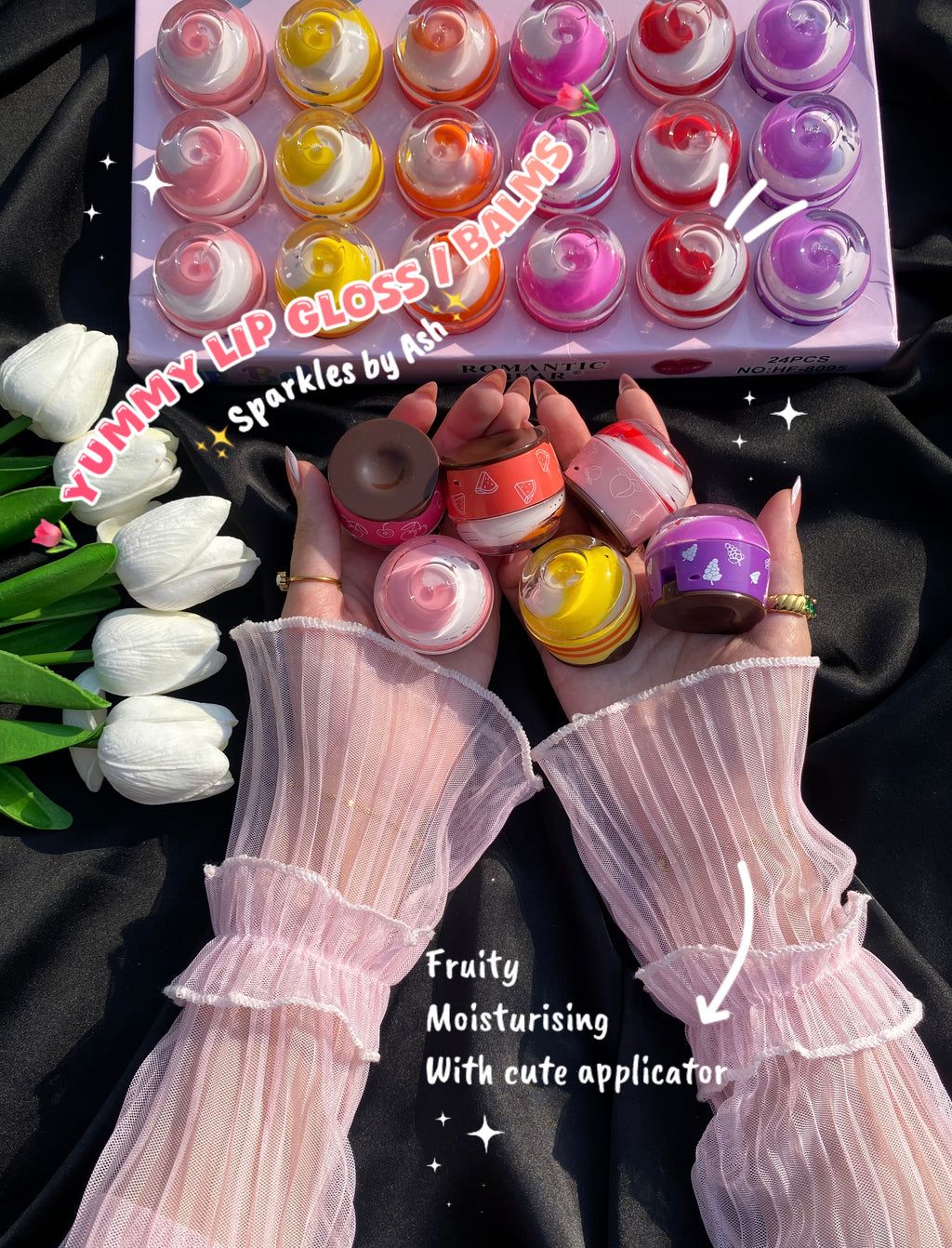 Yummy swirl lip balm/ lip mask💕🍯