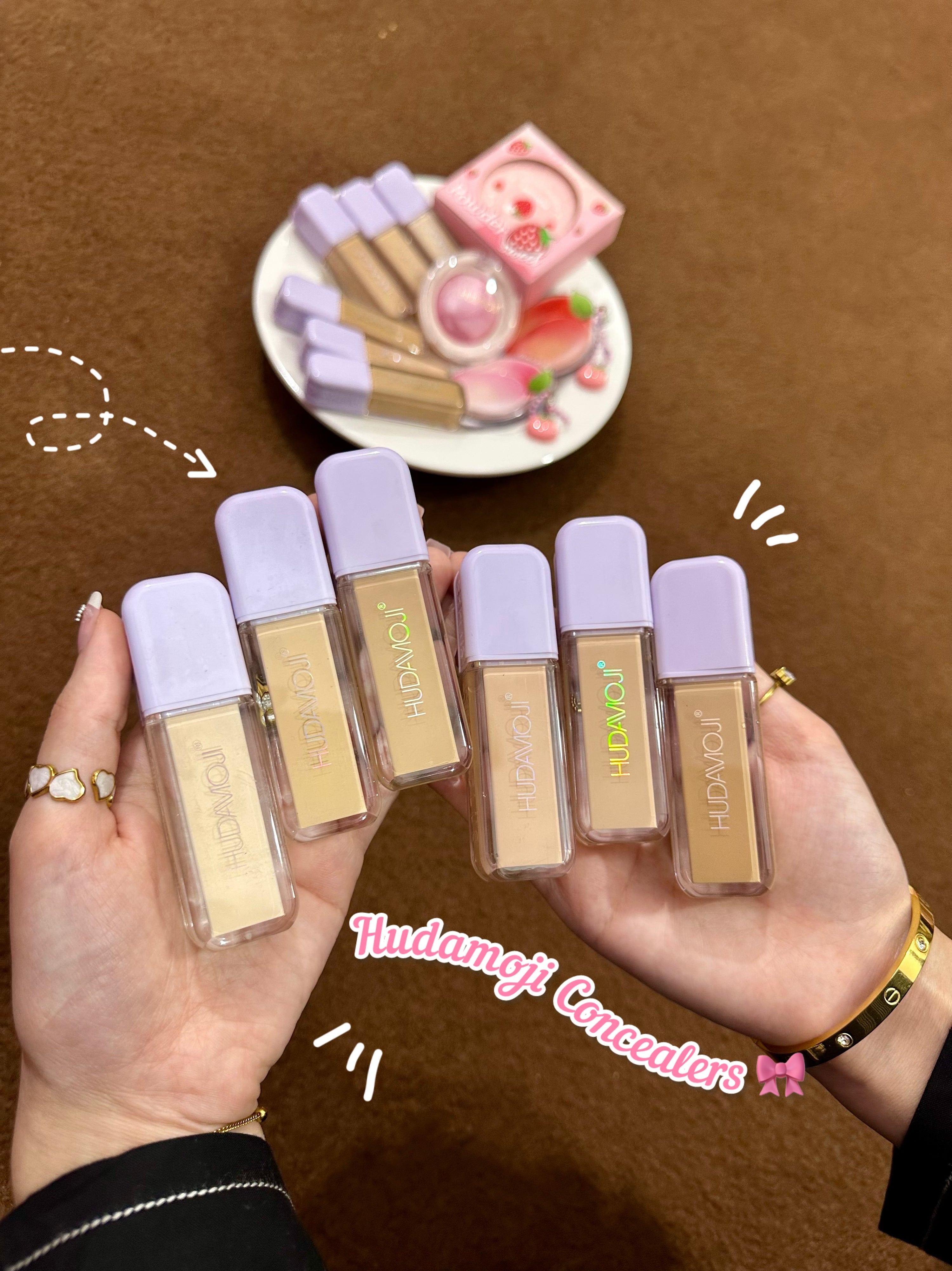 Hudamoji concealers 💗✨