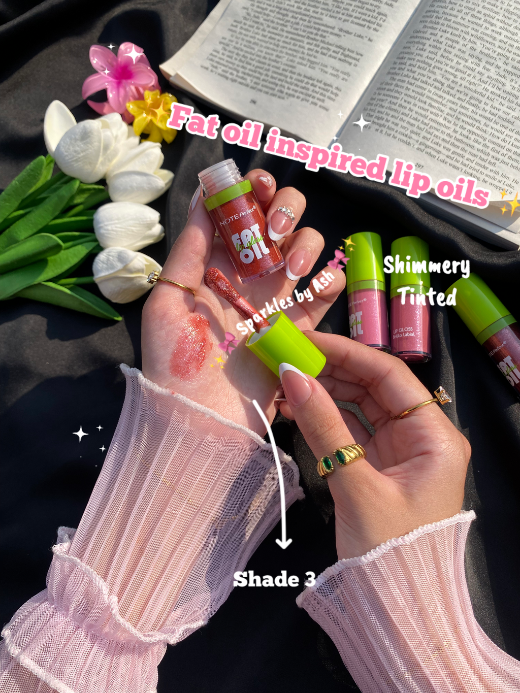 Fat oil inspired lip glosses💕
