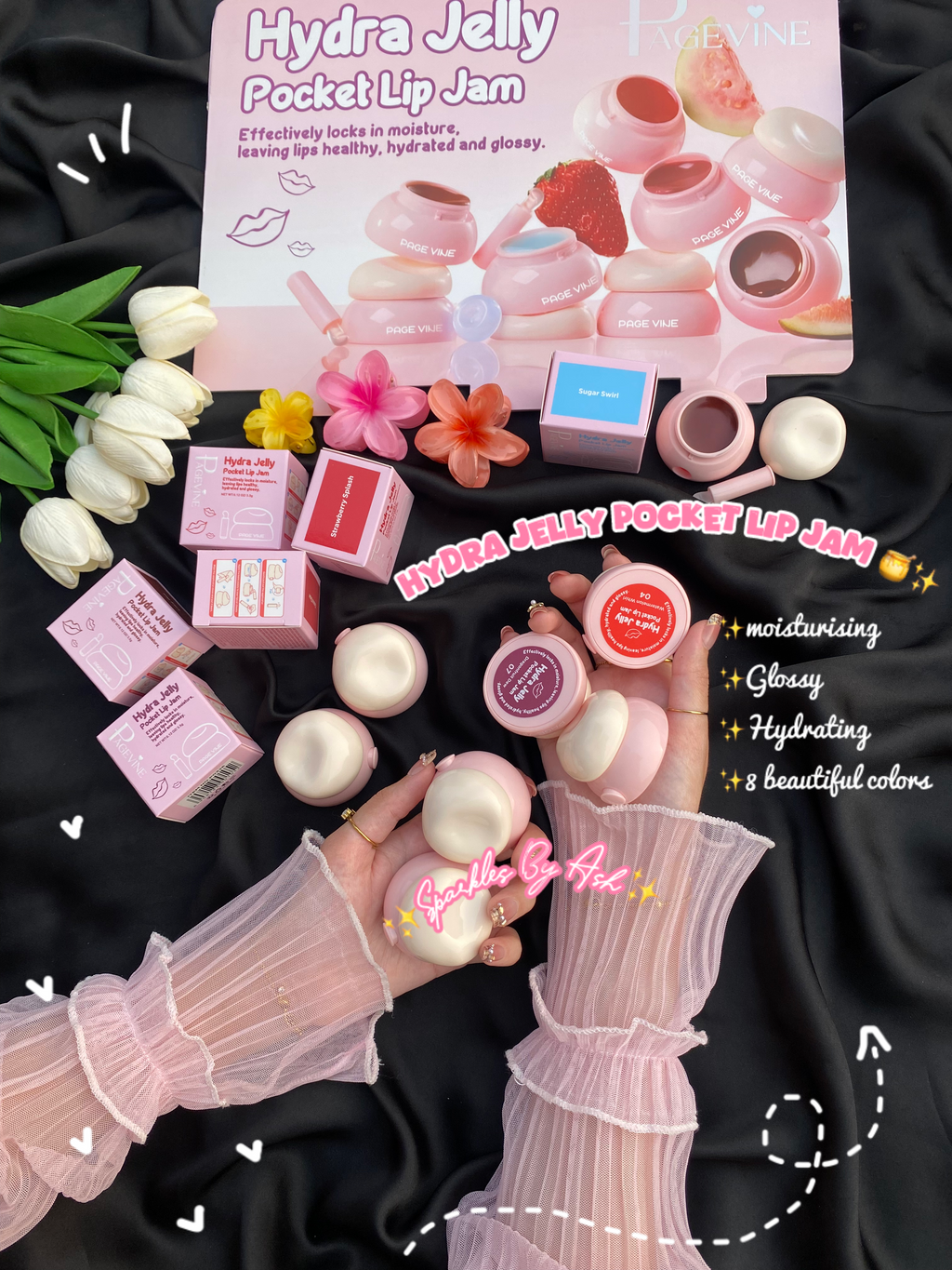 Page vine hydra jelly pocket lip jam 💕😋