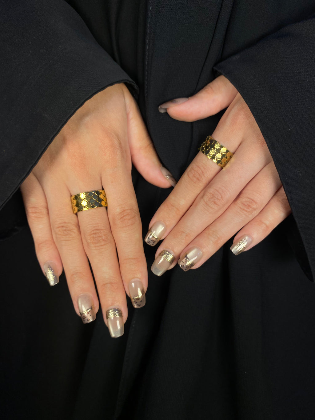 Chunky stainless steel ring 💍