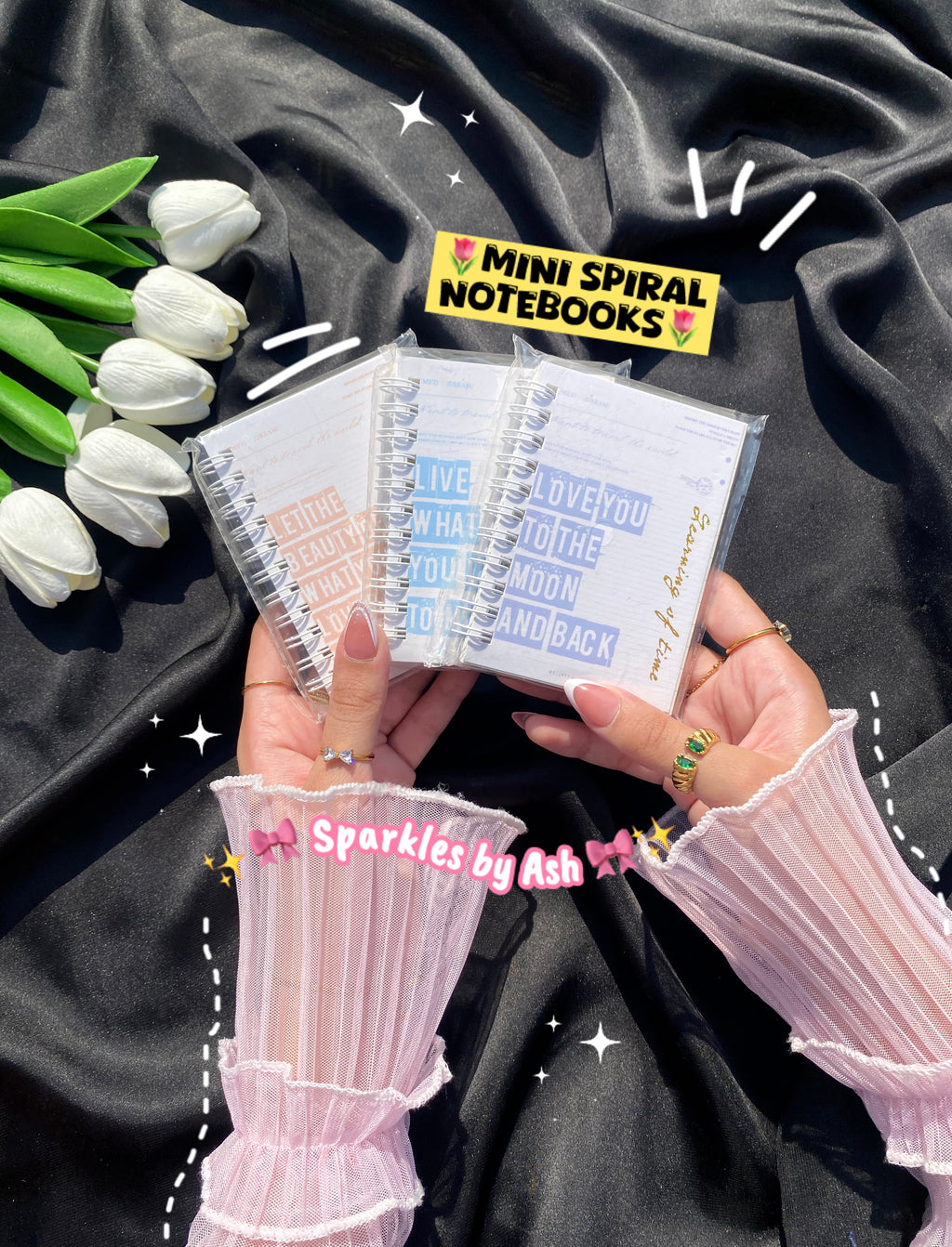 Mini quotes spiral diaries 💕