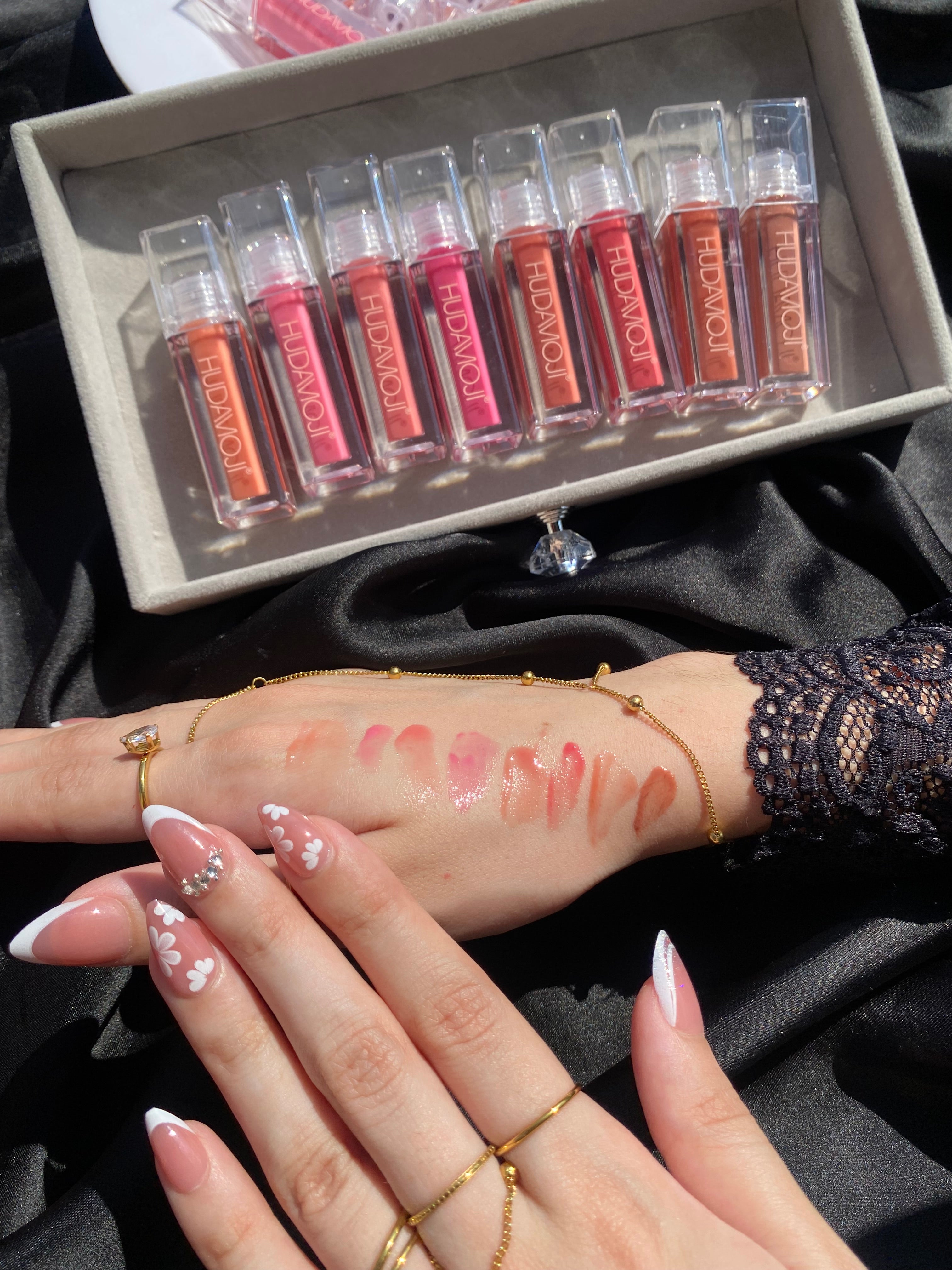 Hudamoji shine lipgloss🎀