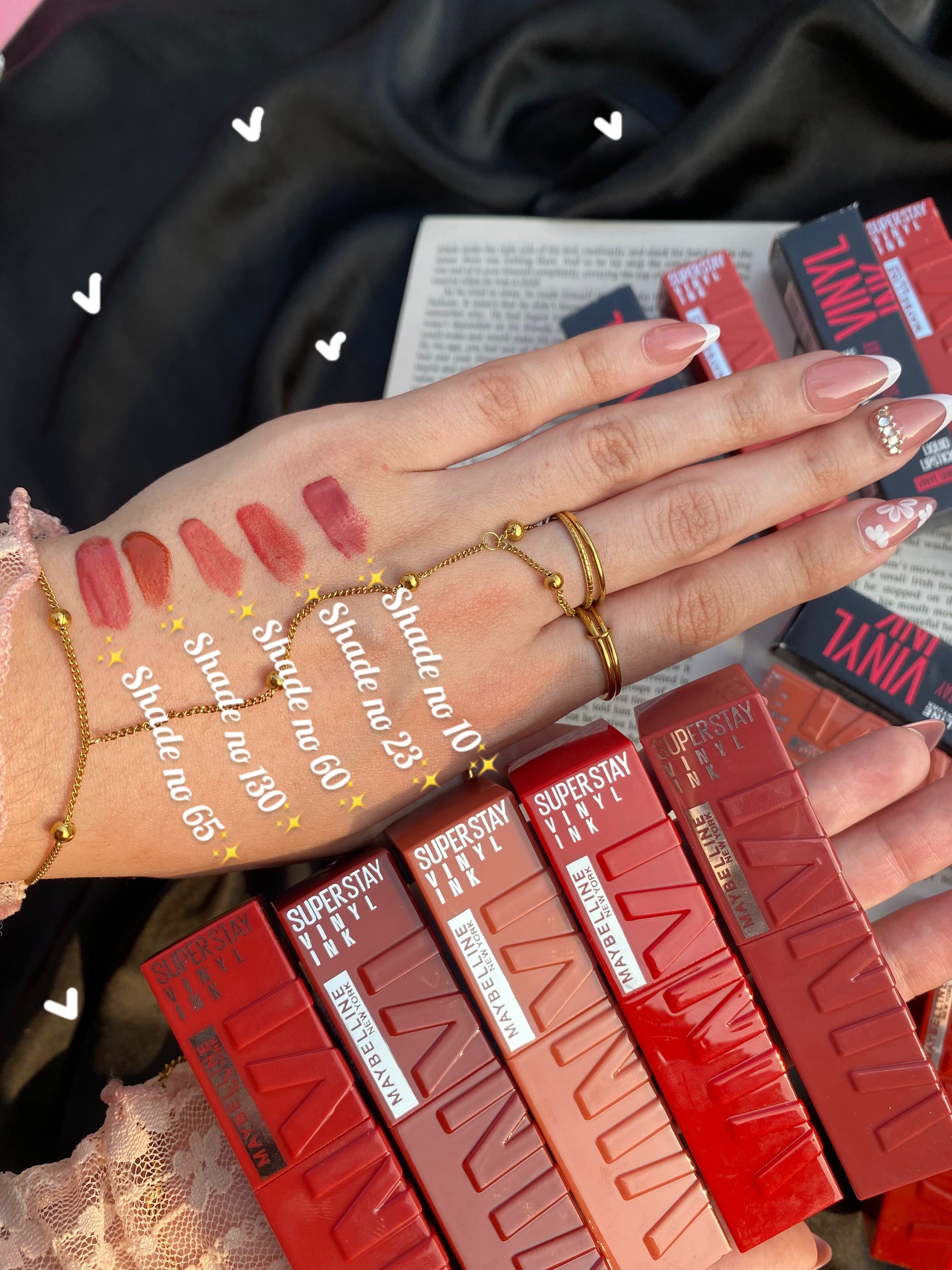 Maybelline superstay vinyl ink 🌷liquid lipstick