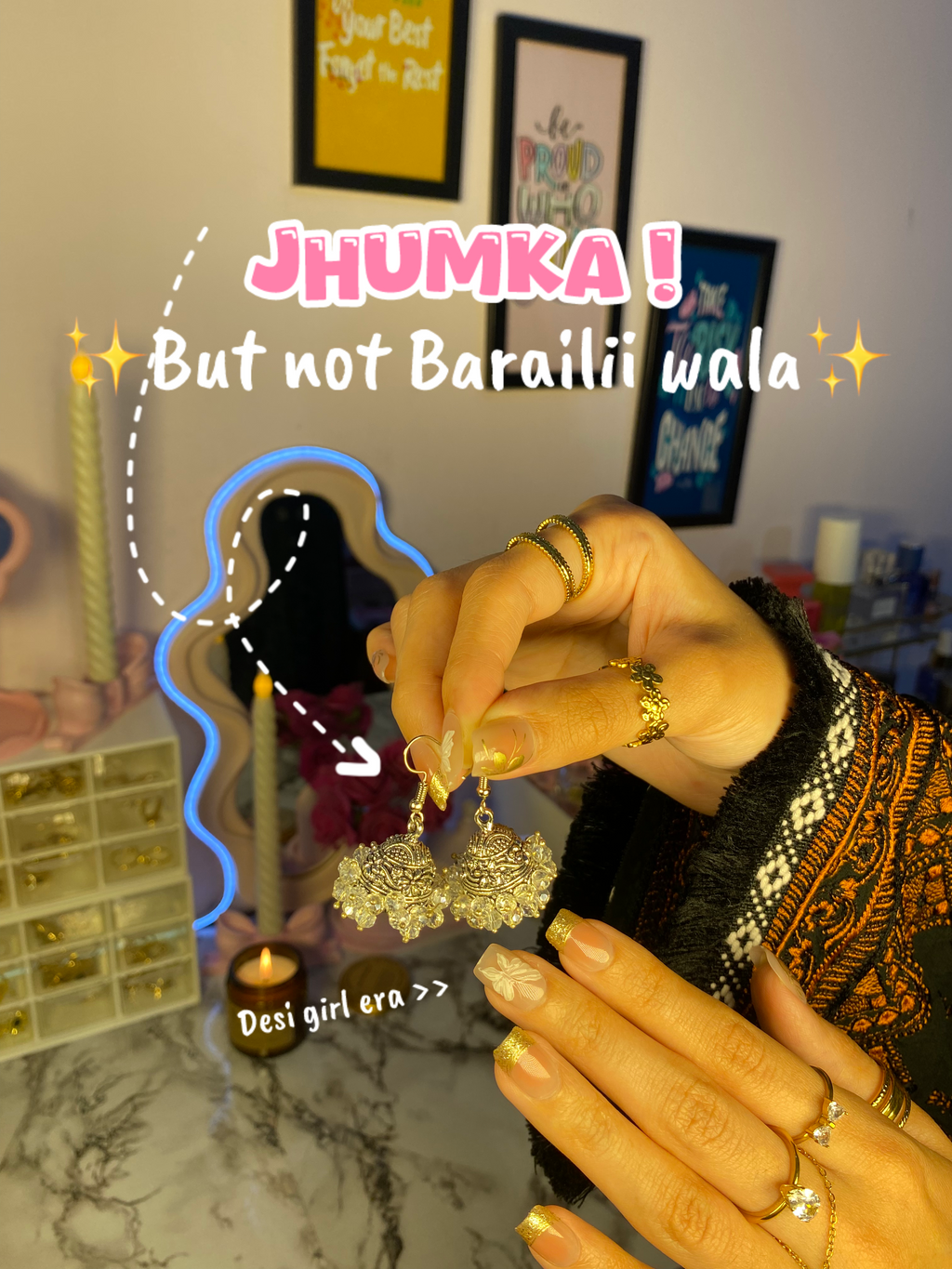 Trendy jhumka 🌷🌼