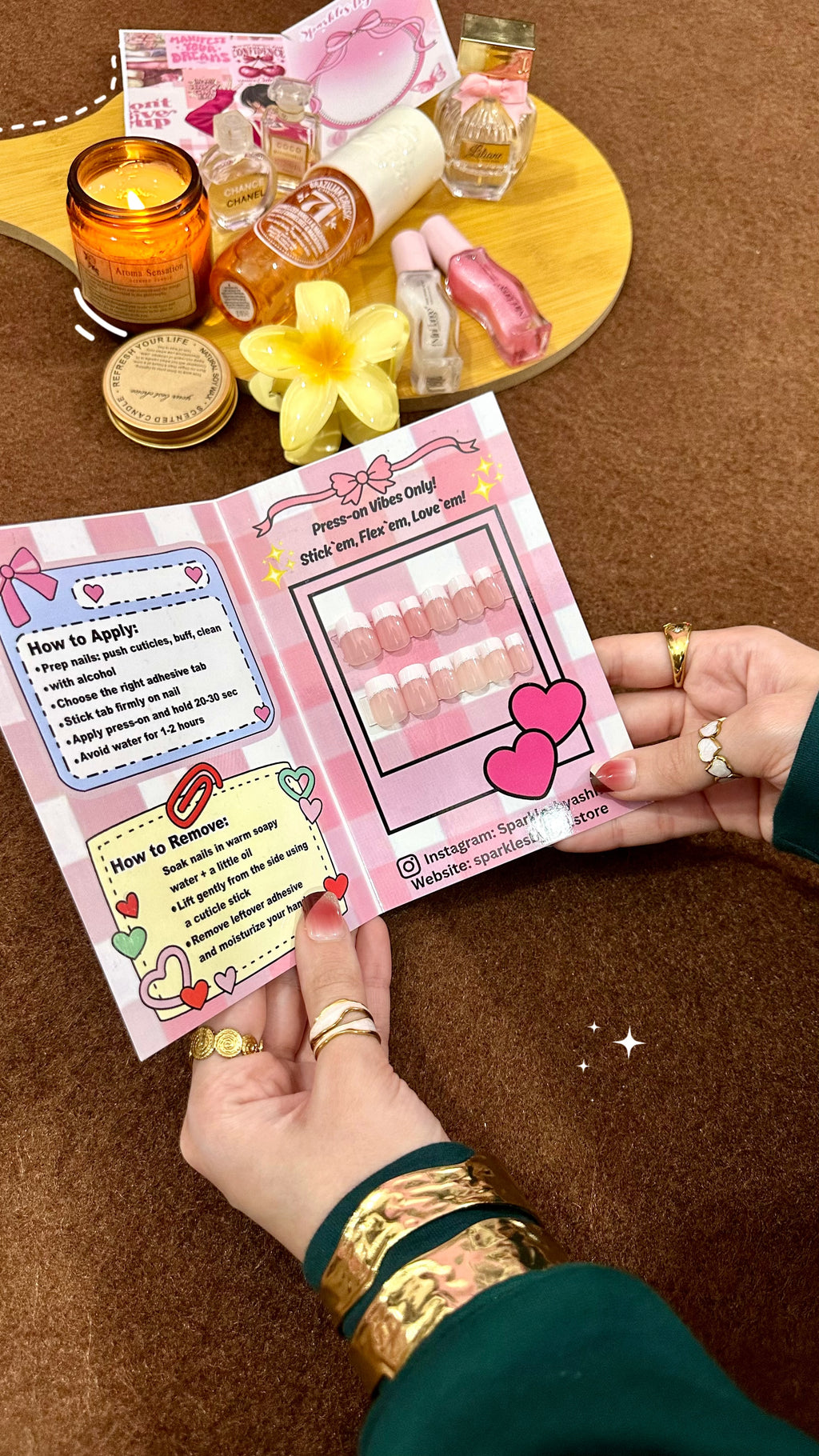 Natural french nails 💕