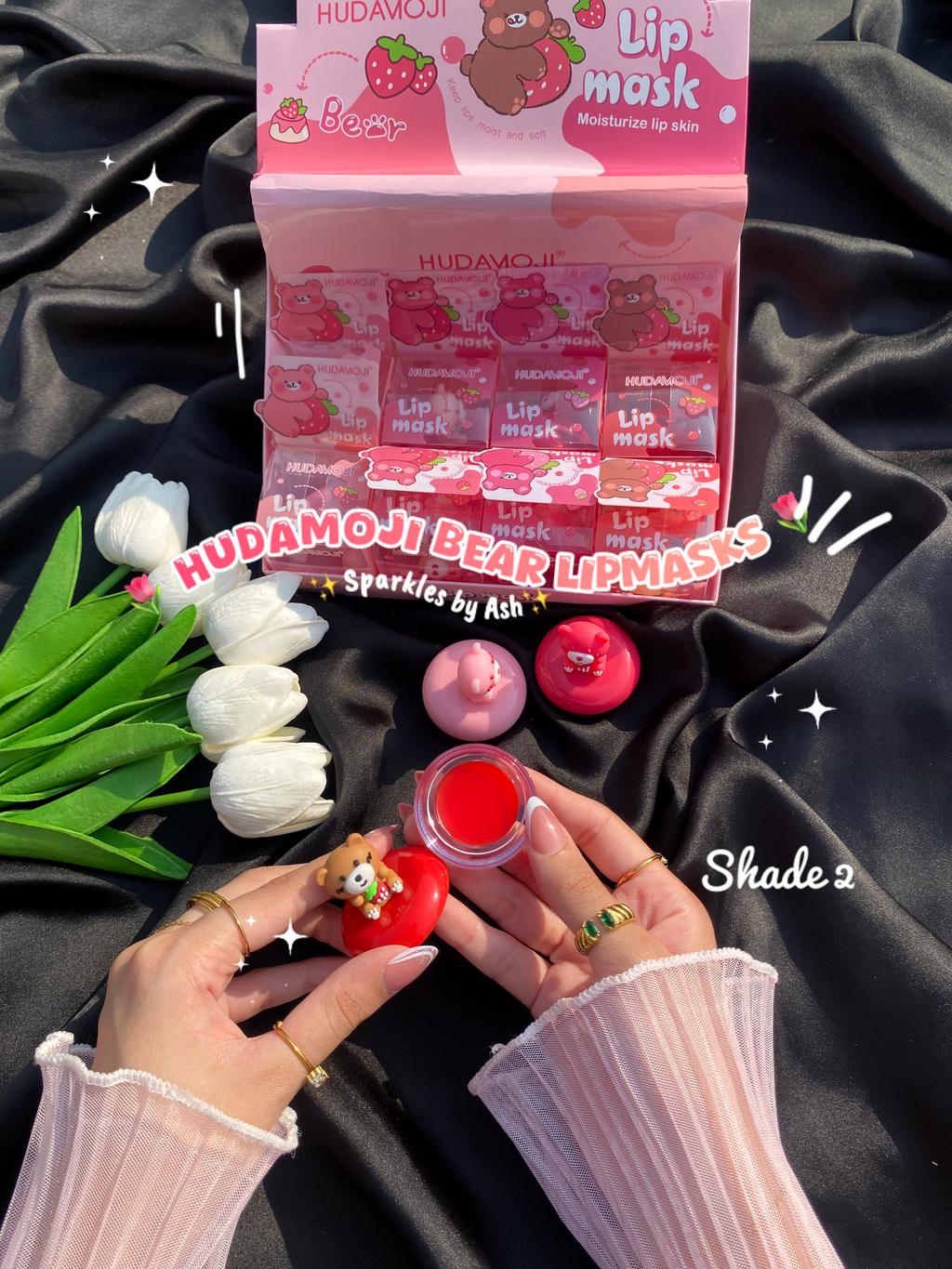 Hudamoji cute bear masks 💕