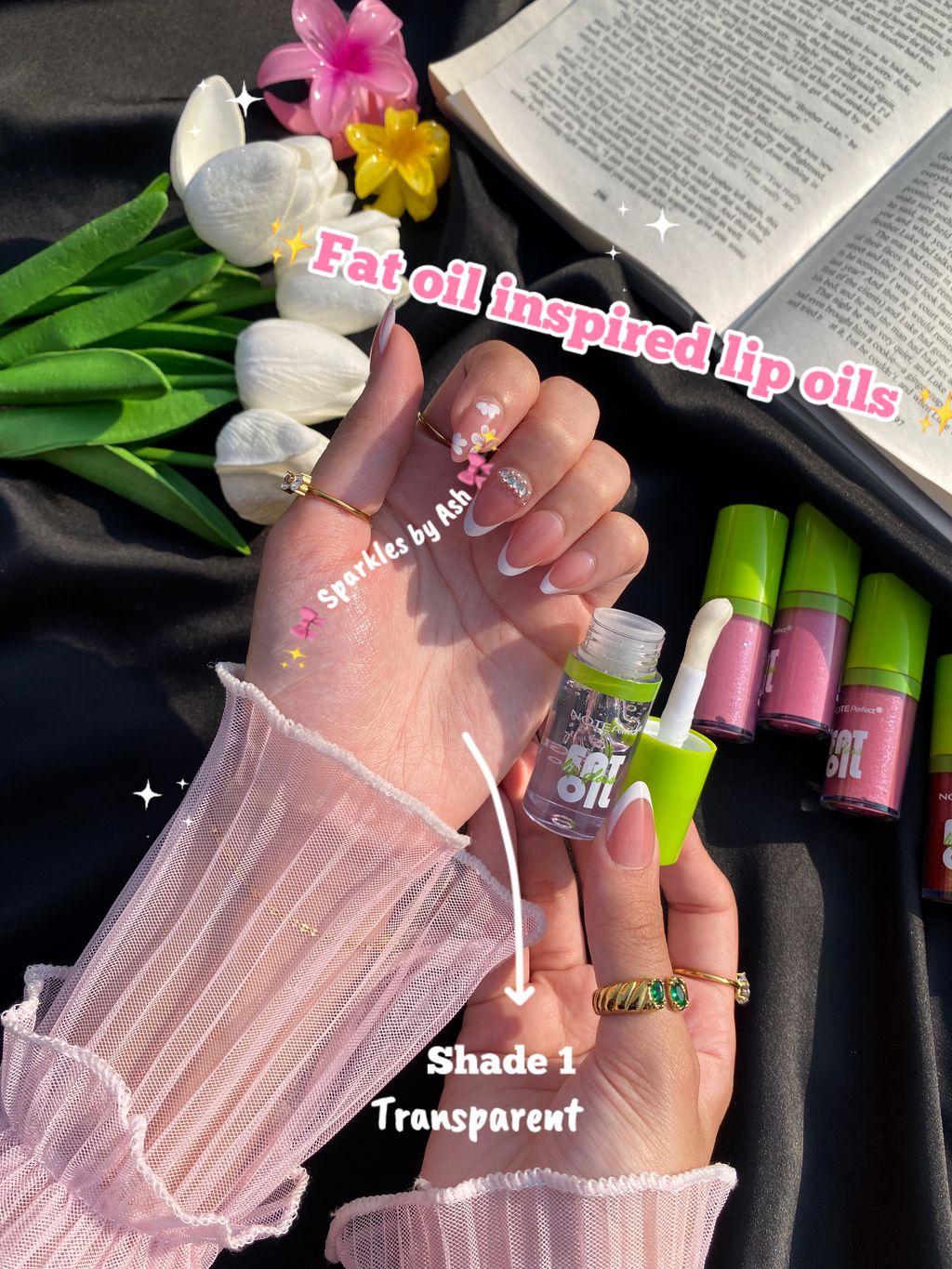 Fat oil inspired lip glosses💕