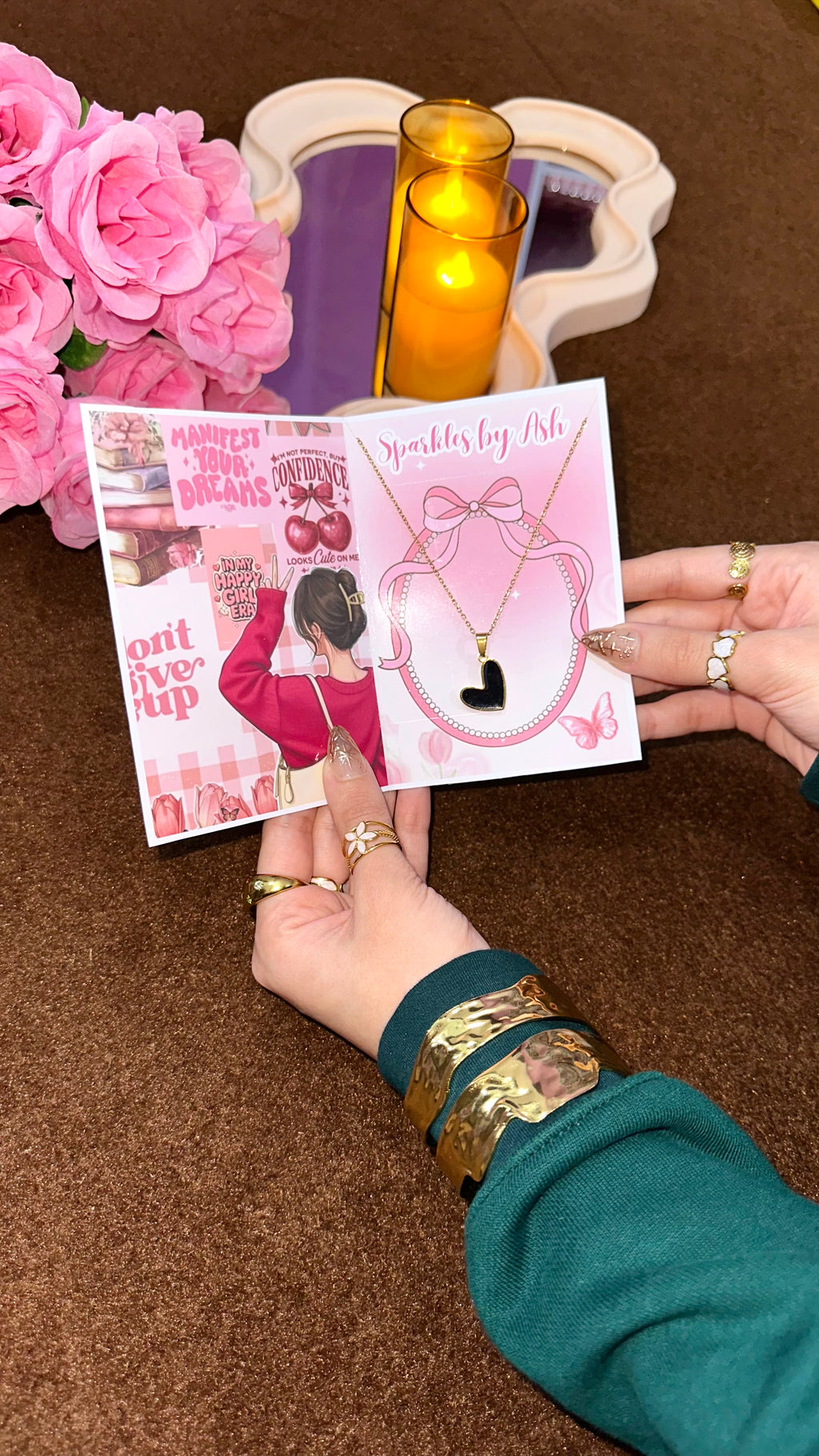 Viral Heart necklace 💕