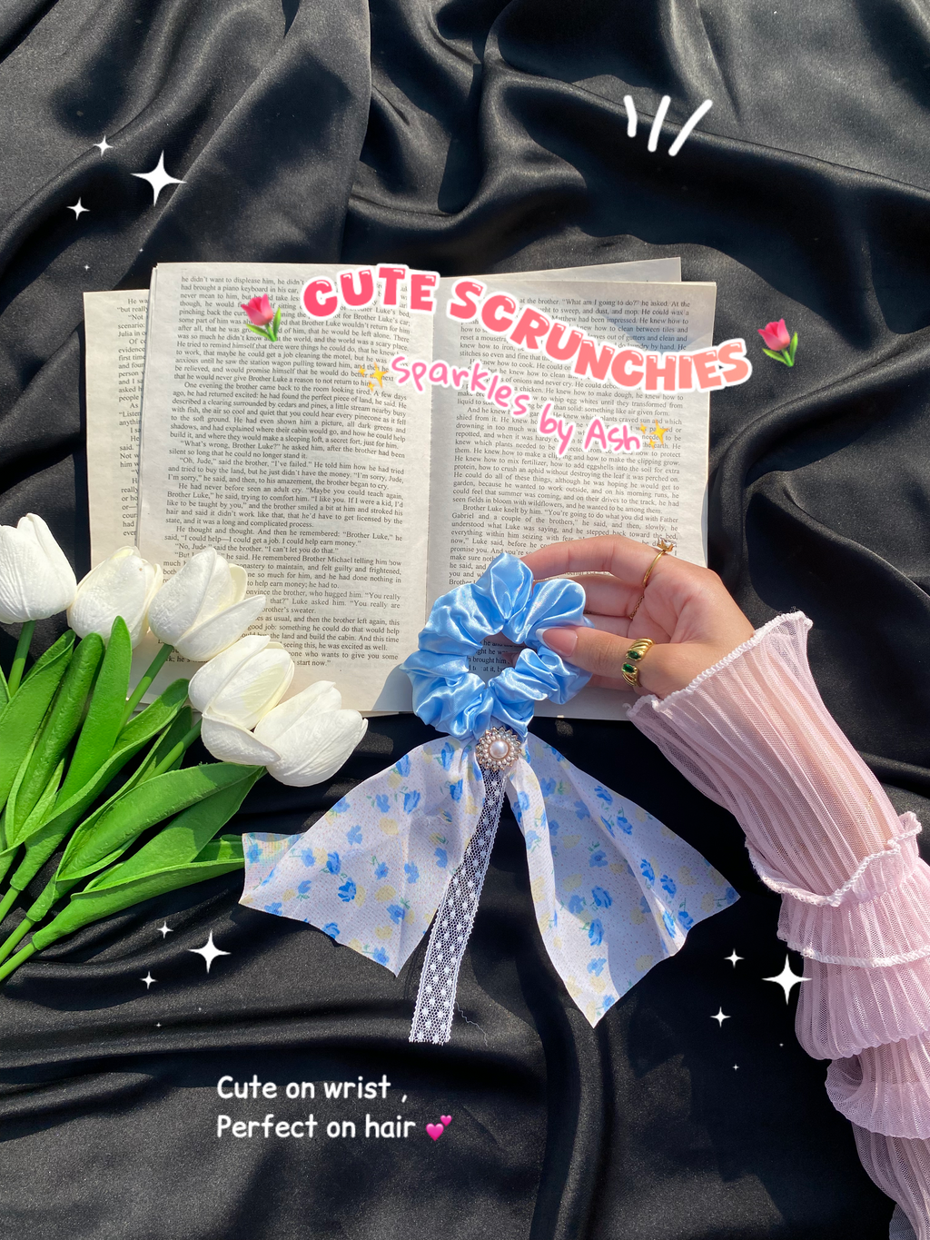 Cute pinteresty Scrunchies 💕